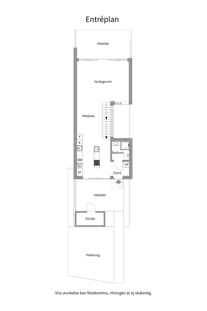 Planlösning från Skurusundsvägen 99D, Såld i Skuru, Nacka