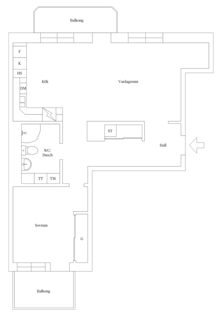 Bostadsbild från Industrigatan 37, Såld i Kungsängen, Uppsala
