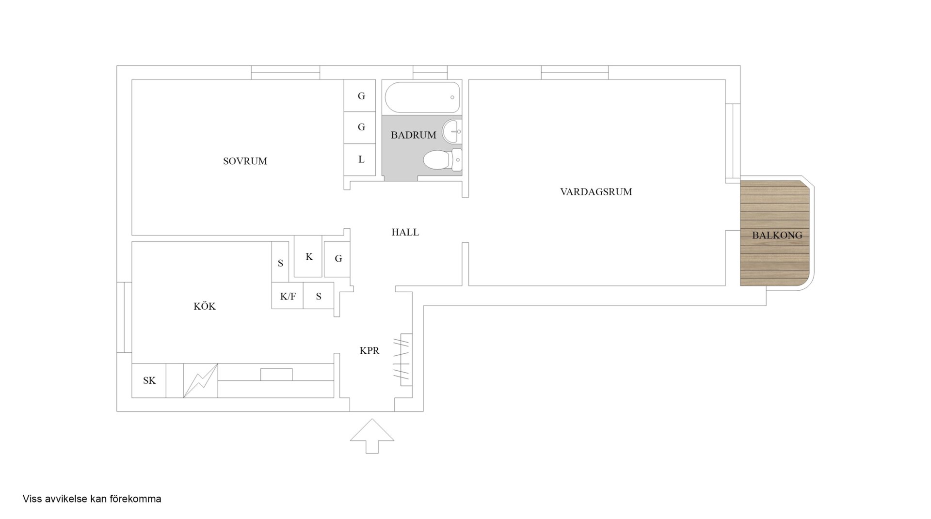 Bostadsbild från S:t Olofsgatan 66A, Till salu i Höganäs, Uppsala