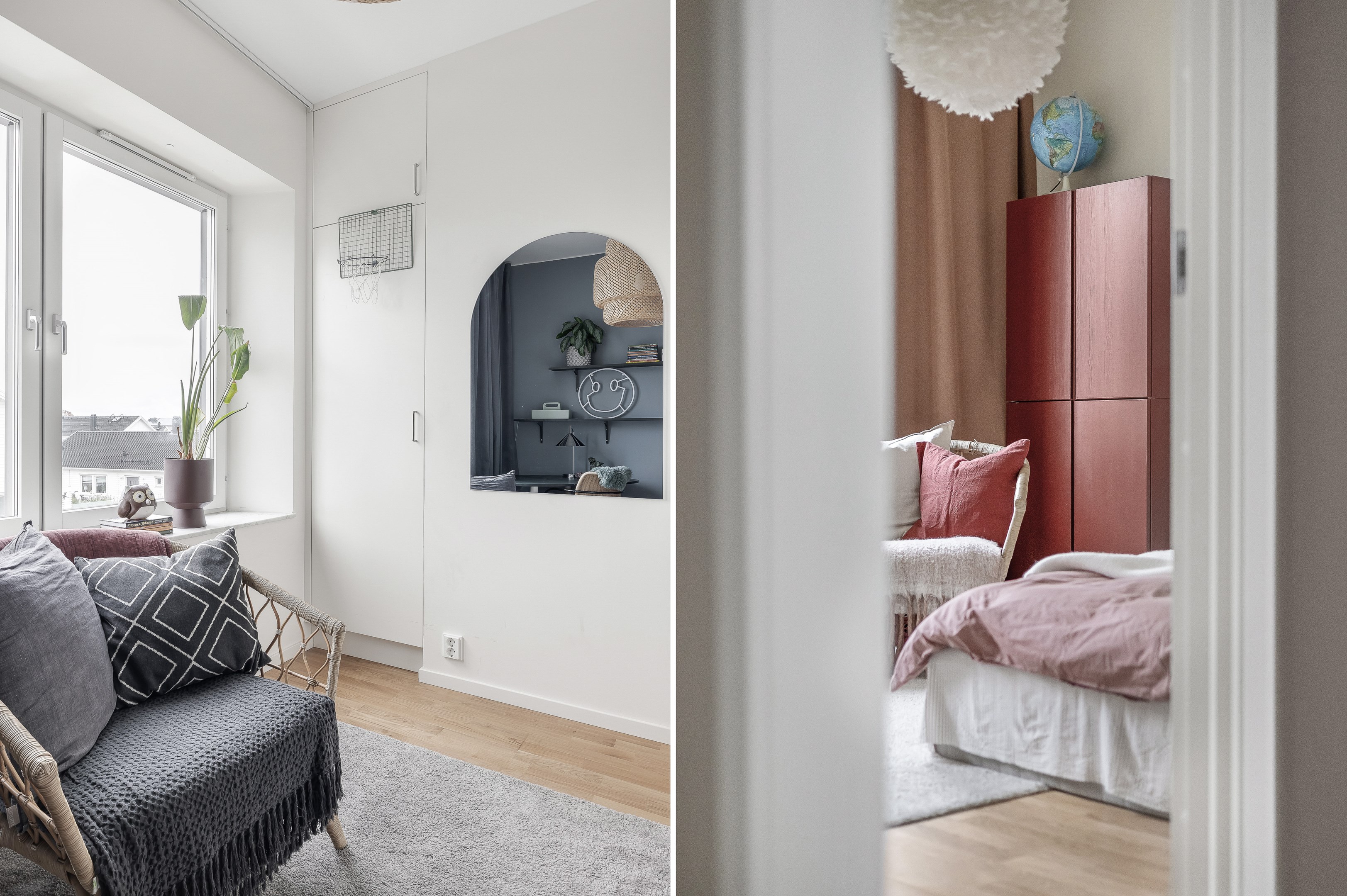 Bostadsbild från Vitmossvägen 70, Kommande i Lindbacken, Uppsala