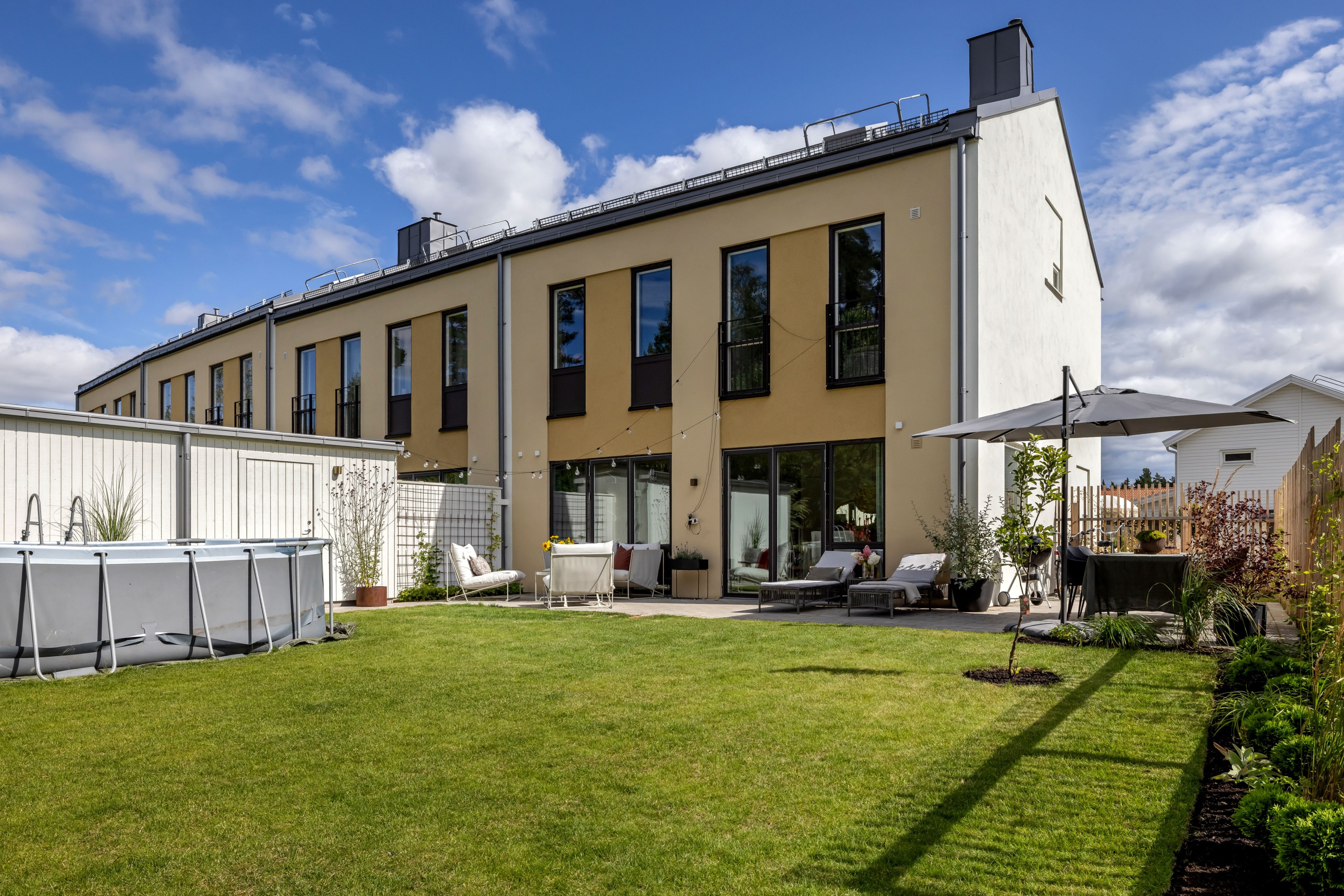 Bostadsbild från Vitmossvägen 70, Kommande i Lindbacken, Uppsala