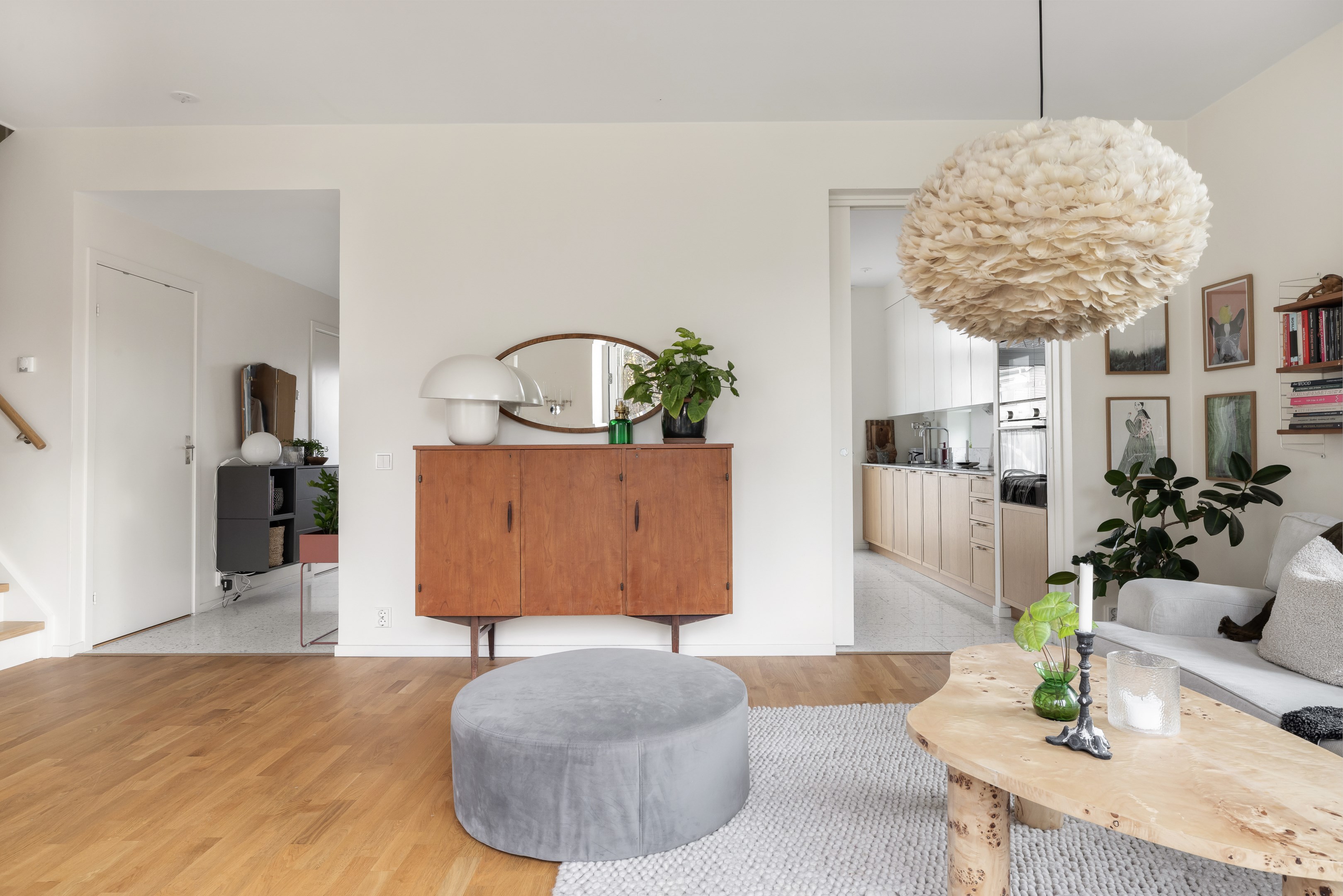 Bostadsbild från Vitmossvägen 70, Kommande i Lindbacken, Uppsala