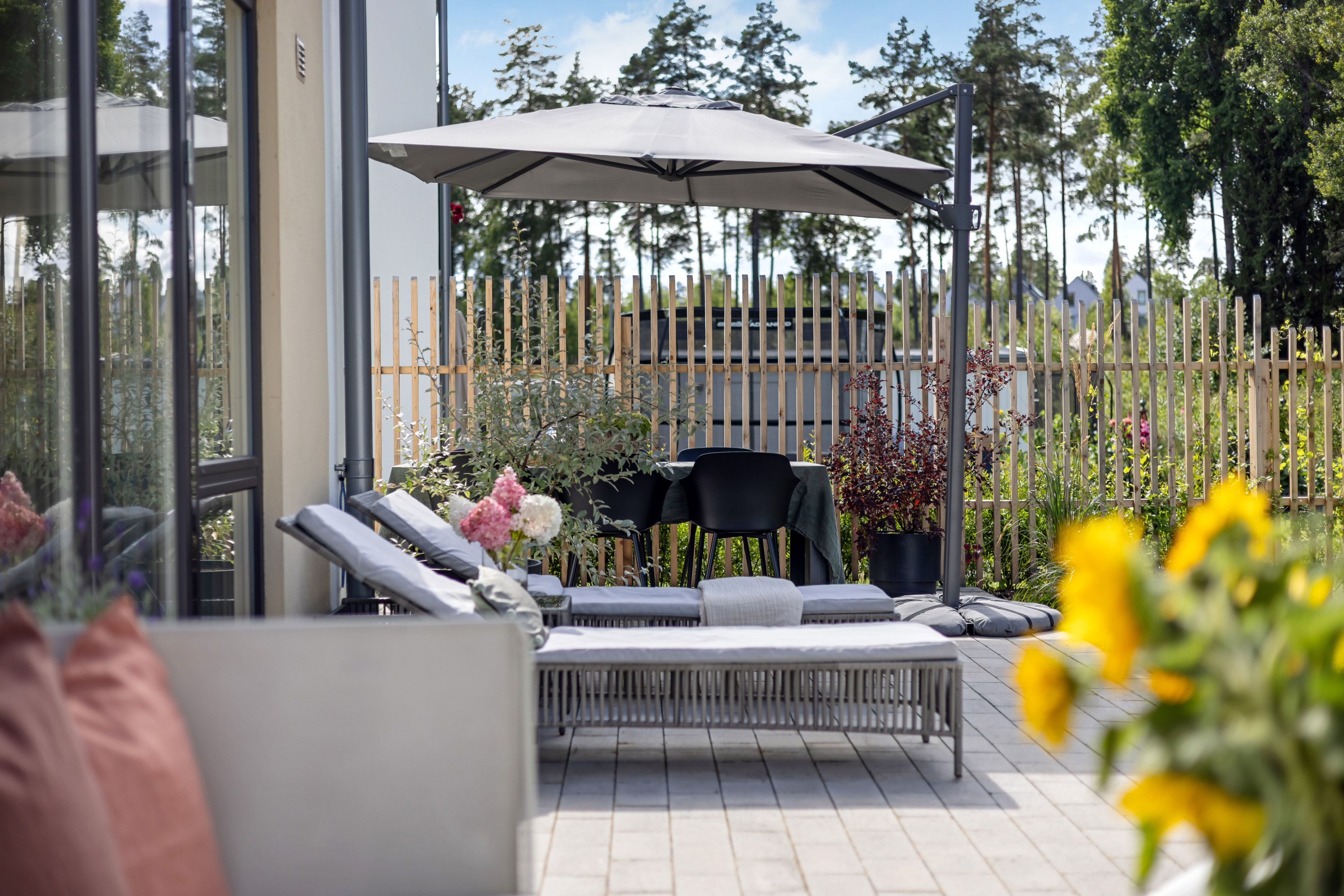 Bostadsbild från Vitmossvägen 70, Kommande i Lindbacken, Uppsala