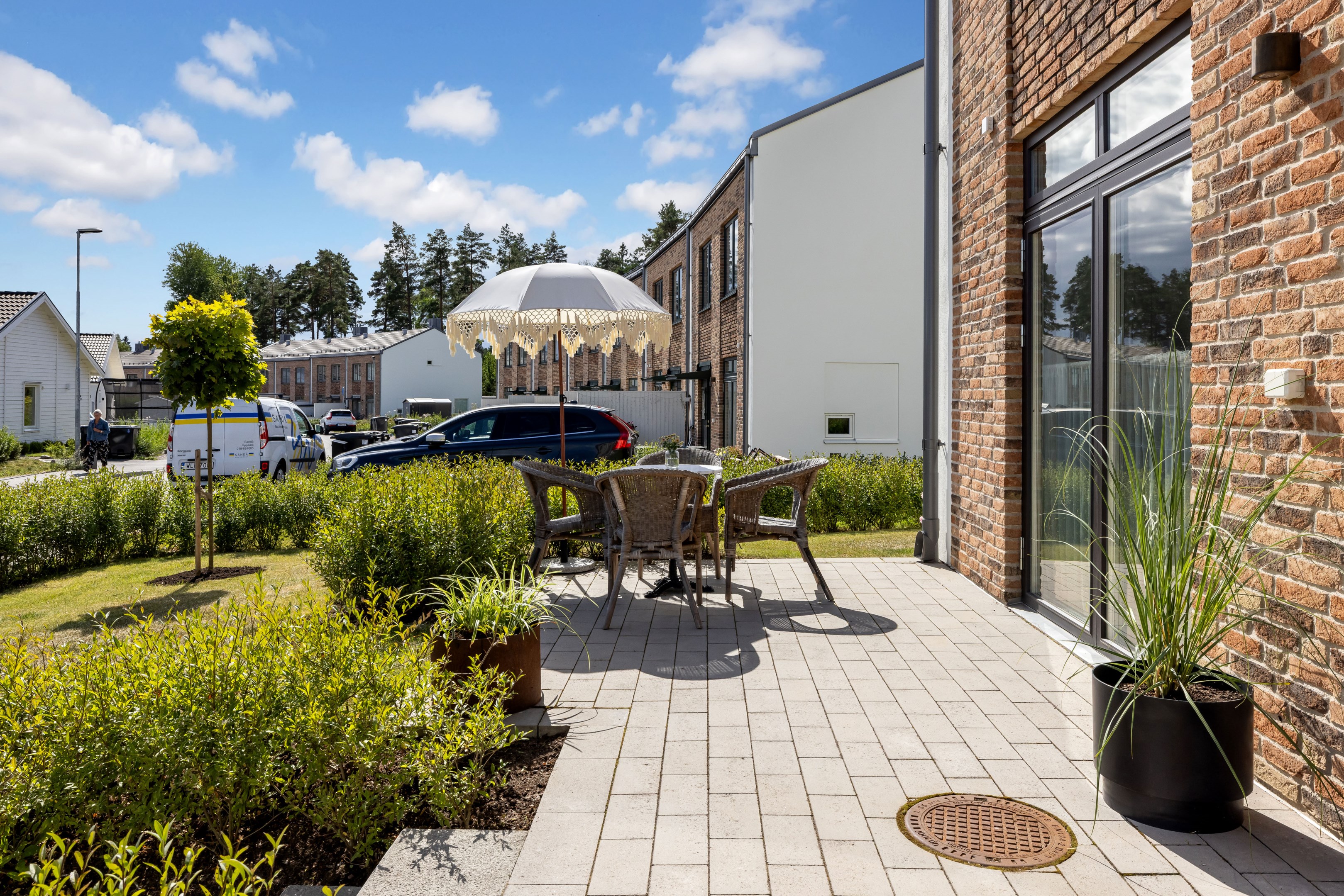 Bostadsbild från Vitmossvägen 70, Kommande i Lindbacken, Uppsala