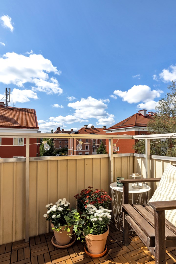 Bostadsbild från S:t Göransgatan 31A, Kommande i Fålhagen, Uppsala