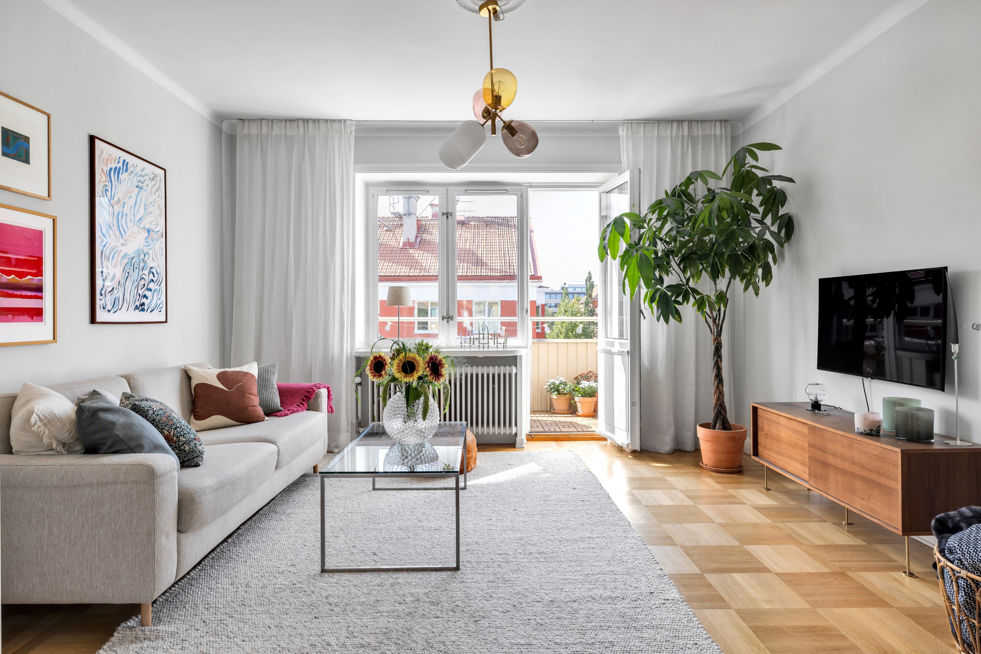 Bostadsbild från S:t Göransgatan 31A, Kommande i Fålhagen, Uppsala