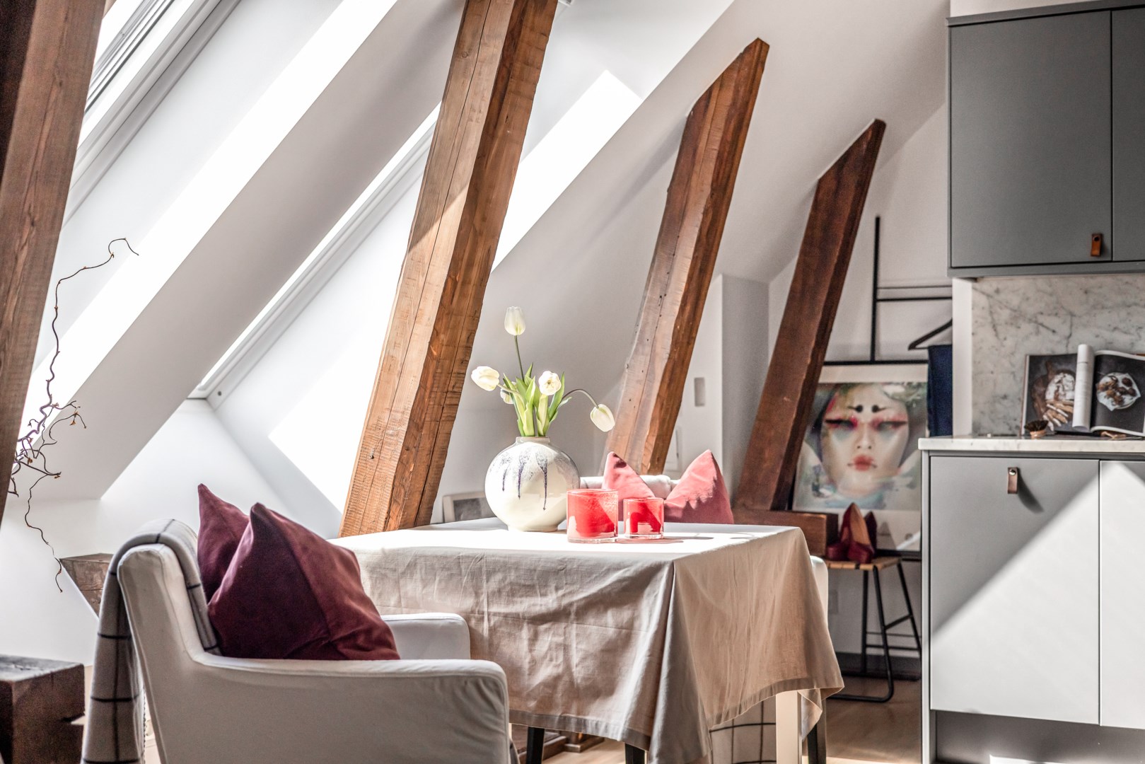 Bostadsbild från Gluntens gränd 1, Till salu i Främre Luthagen, Uppsala