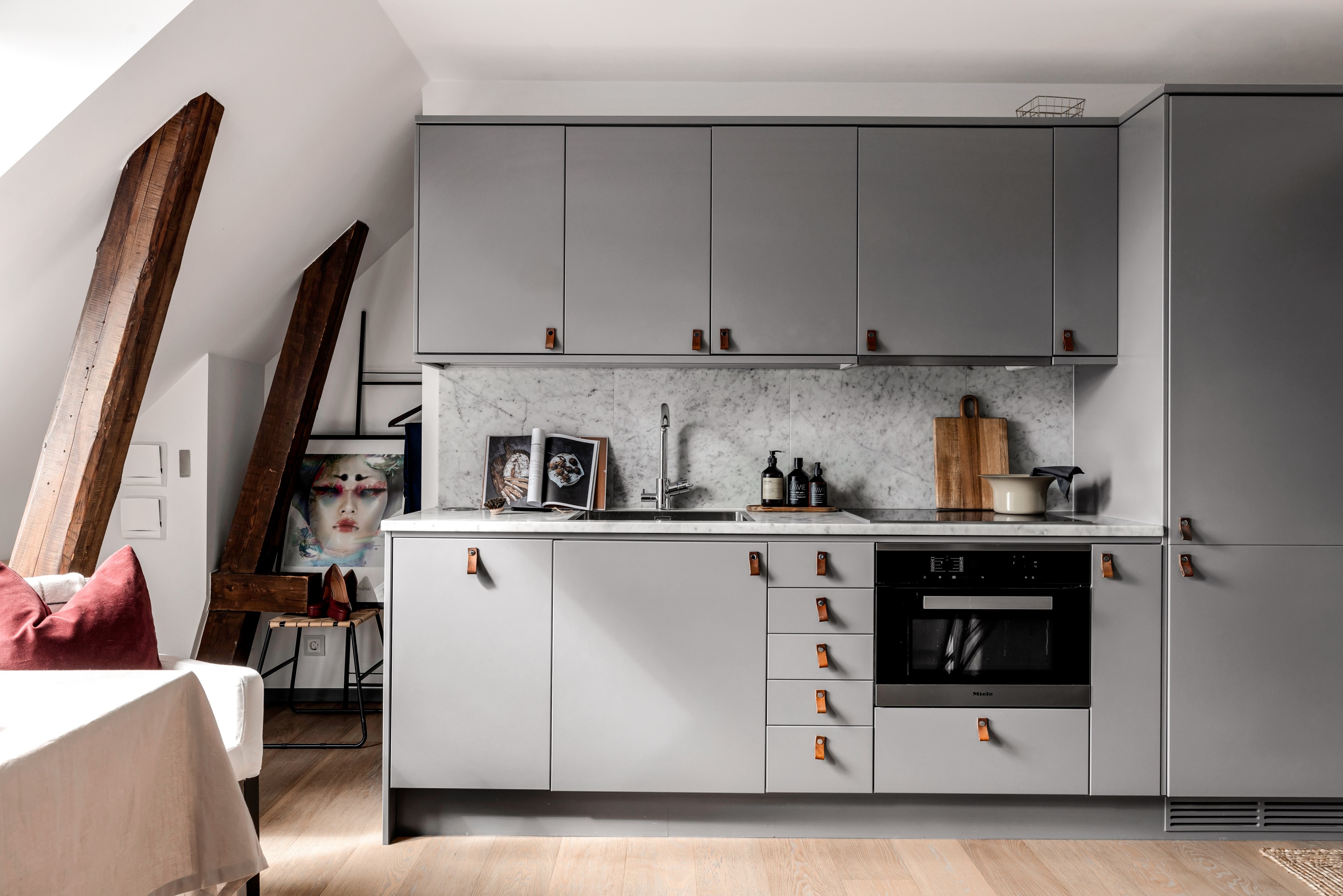 Bostadsbild från Gluntens gränd 1, Kommande i Främre Luthagen, Uppsala