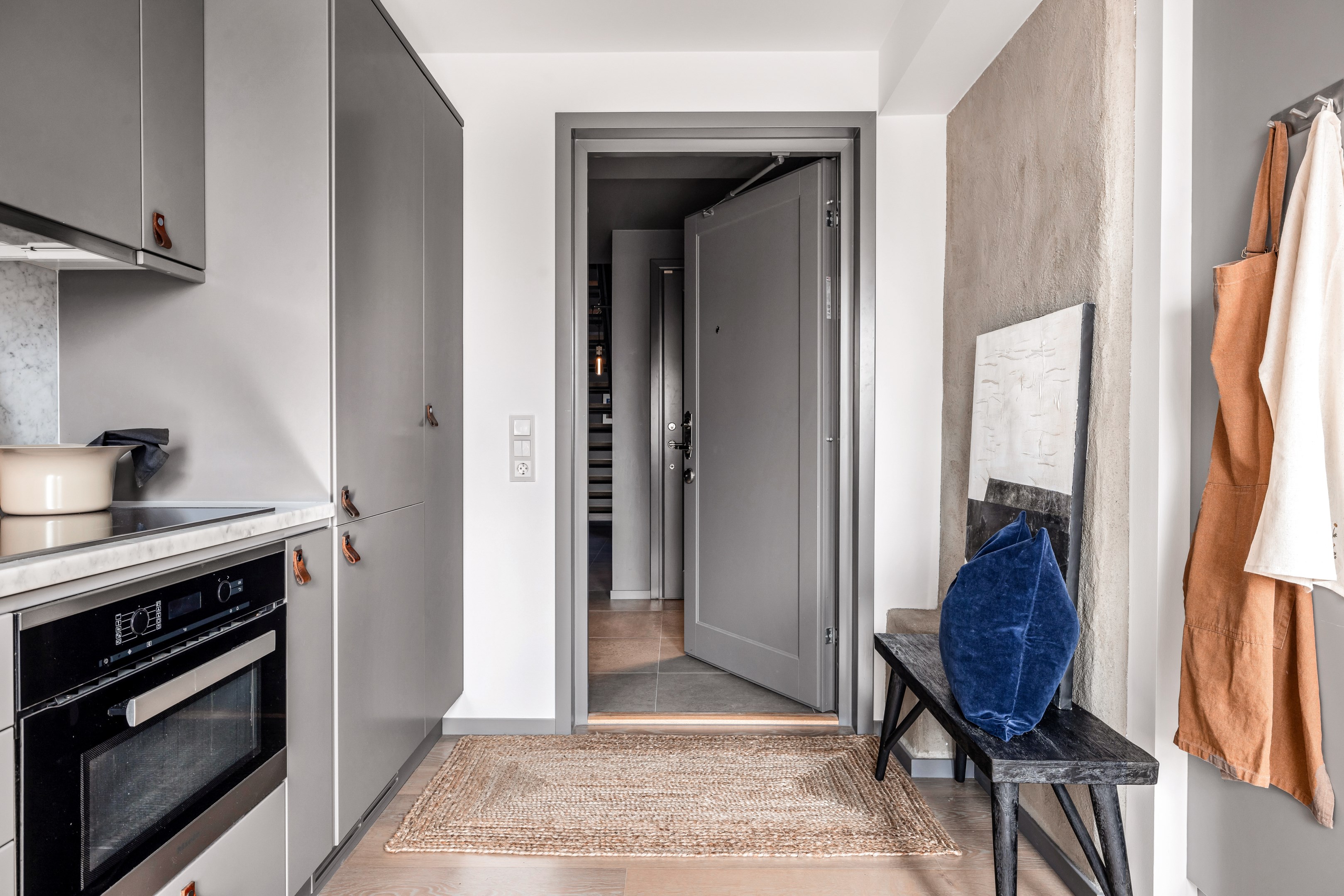 Bostadsbild från Gluntens gränd 1, Kommande i Främre Luthagen, Uppsala