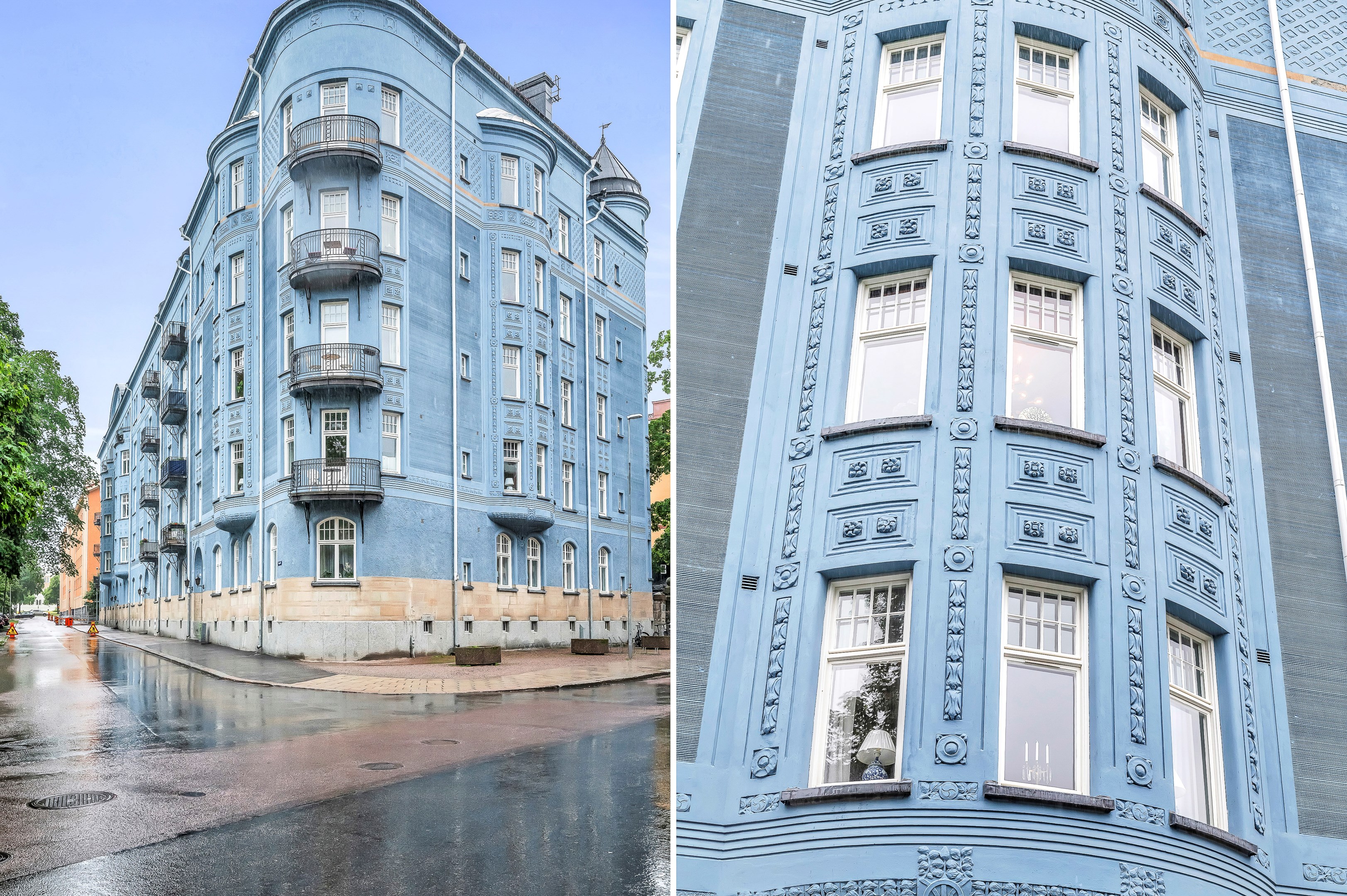 Bostadsbild från Gluntens gränd 1, Kommande i Främre Luthagen, Uppsala