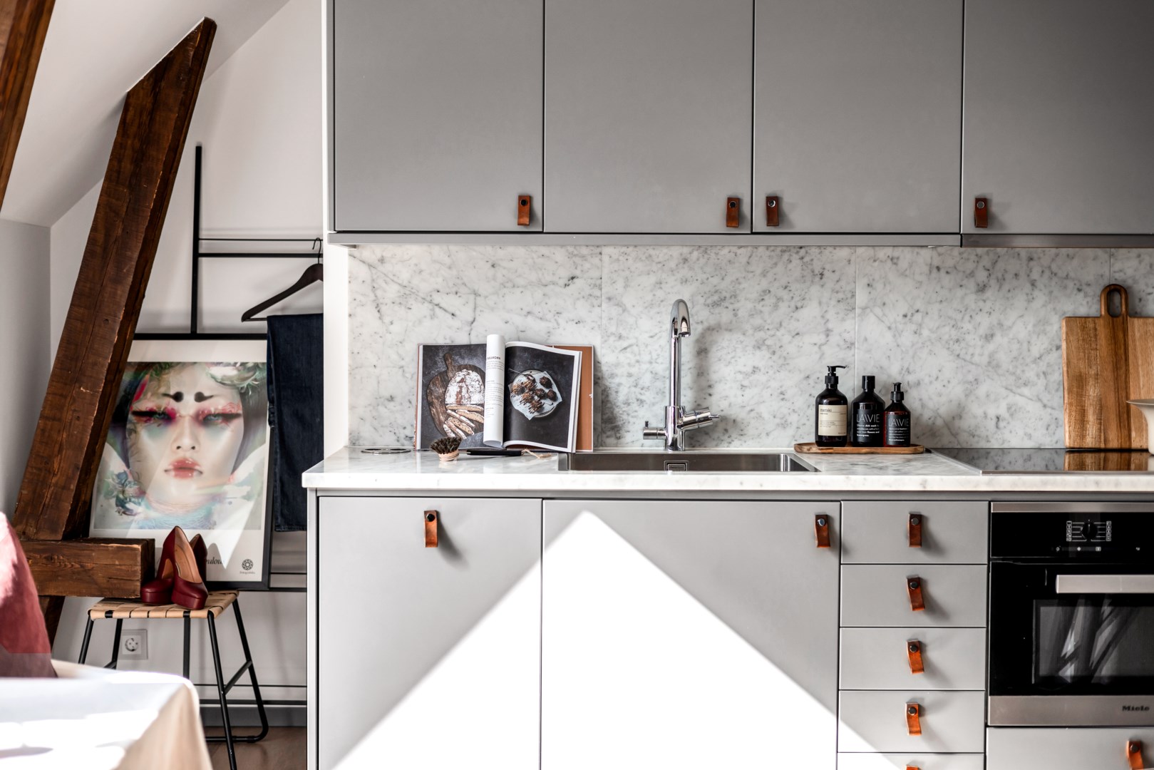 Bostadsbild från Gluntens gränd 1, Till salu i Främre Luthagen, Uppsala