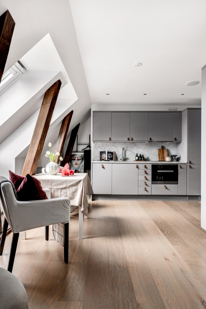 Bostadsbild från Gluntens gränd 1, Till salu i Främre Luthagen, Uppsala