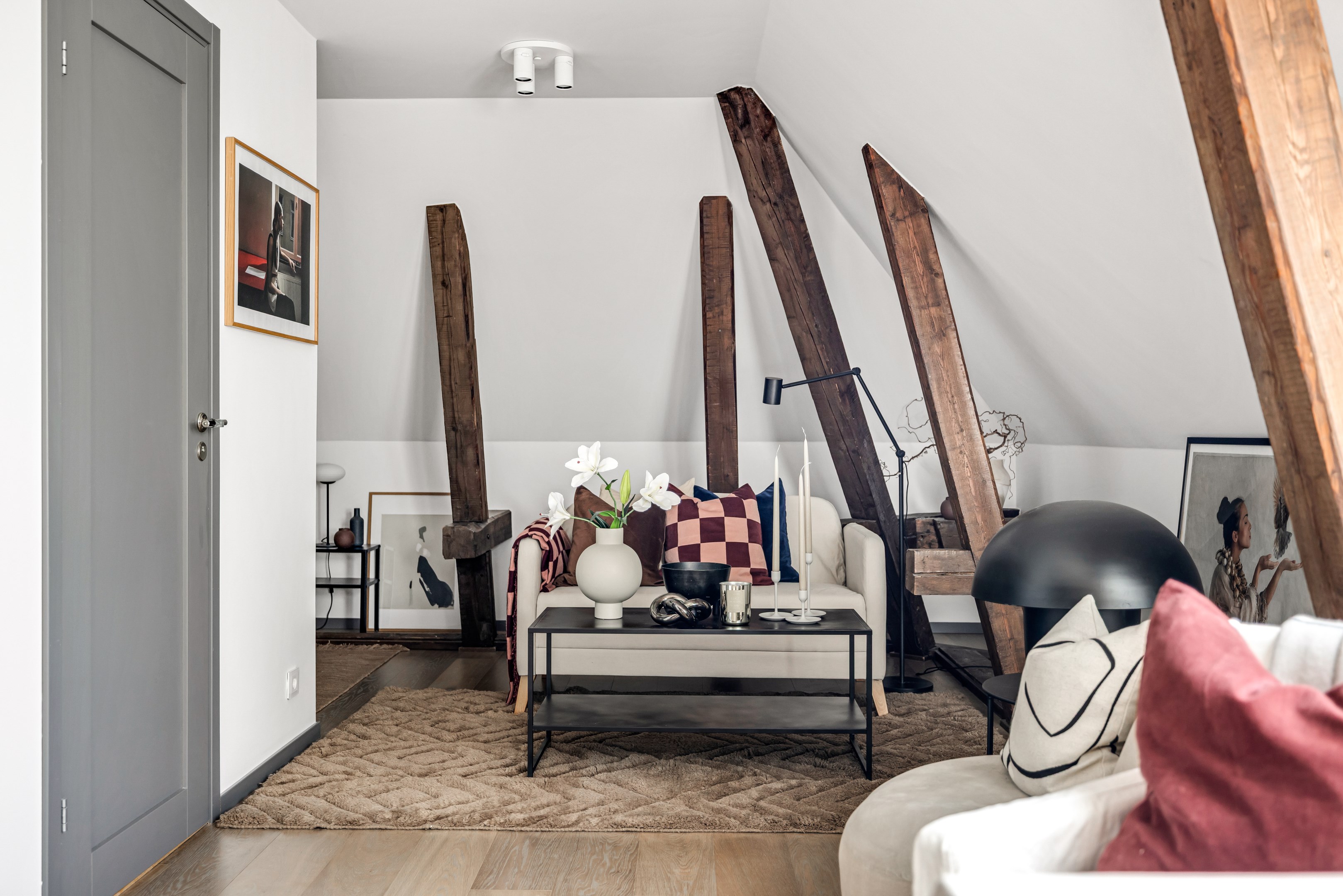 Bostadsbild från Gluntens gränd 1, Kommande i Främre Luthagen, Uppsala