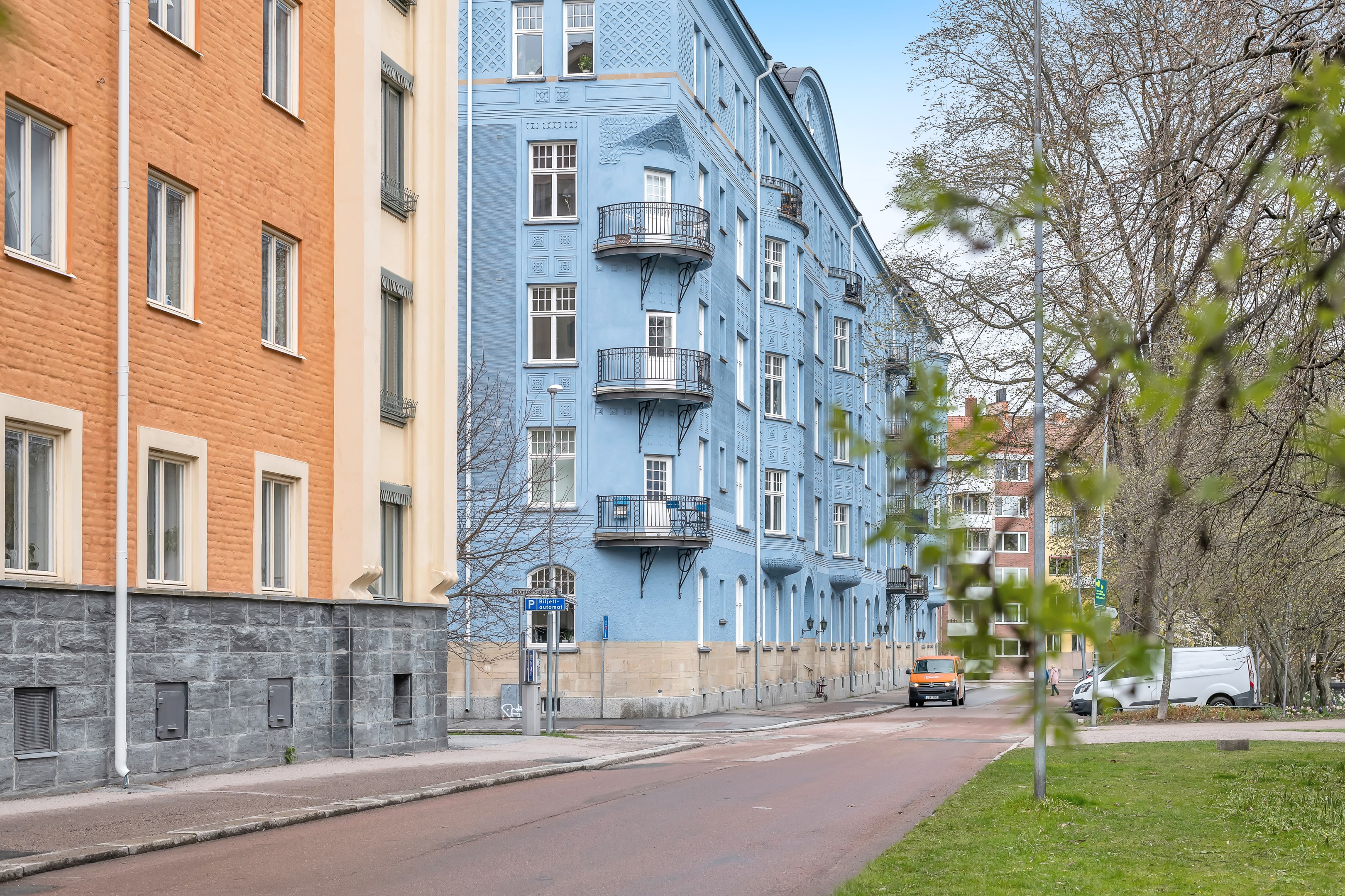 Bostadsbild från Gluntens gränd 1, Kommande i Främre Luthagen, Uppsala