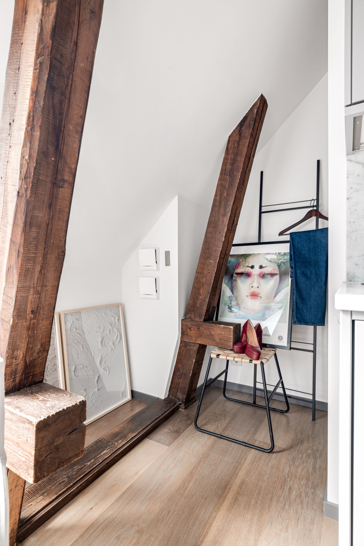 Bostadsbild från Gluntens gränd 1, Kommande i Främre Luthagen, Uppsala