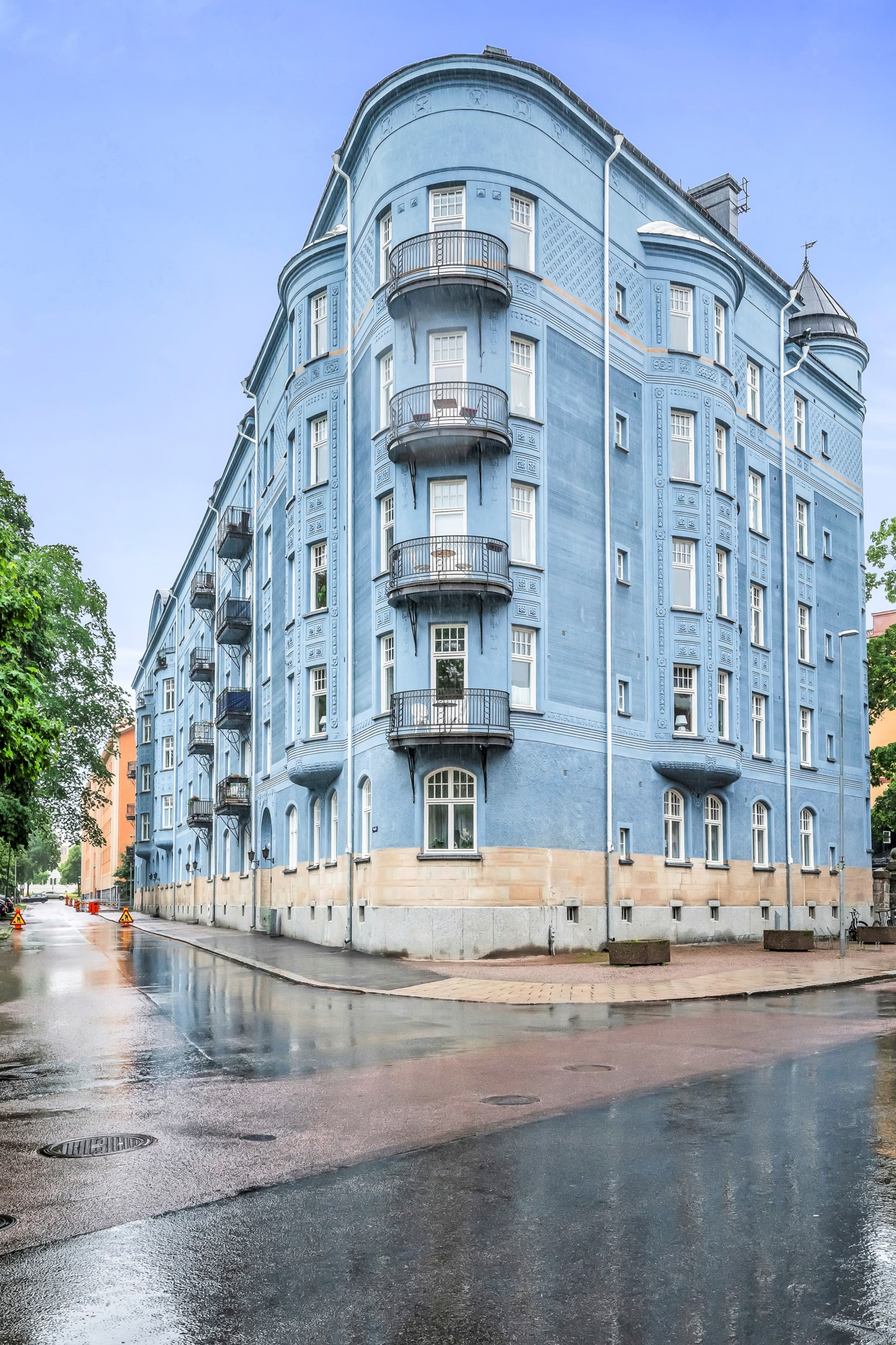 Bostadsbild från Gluntens gränd 1, Kommande i Främre Luthagen, Uppsala