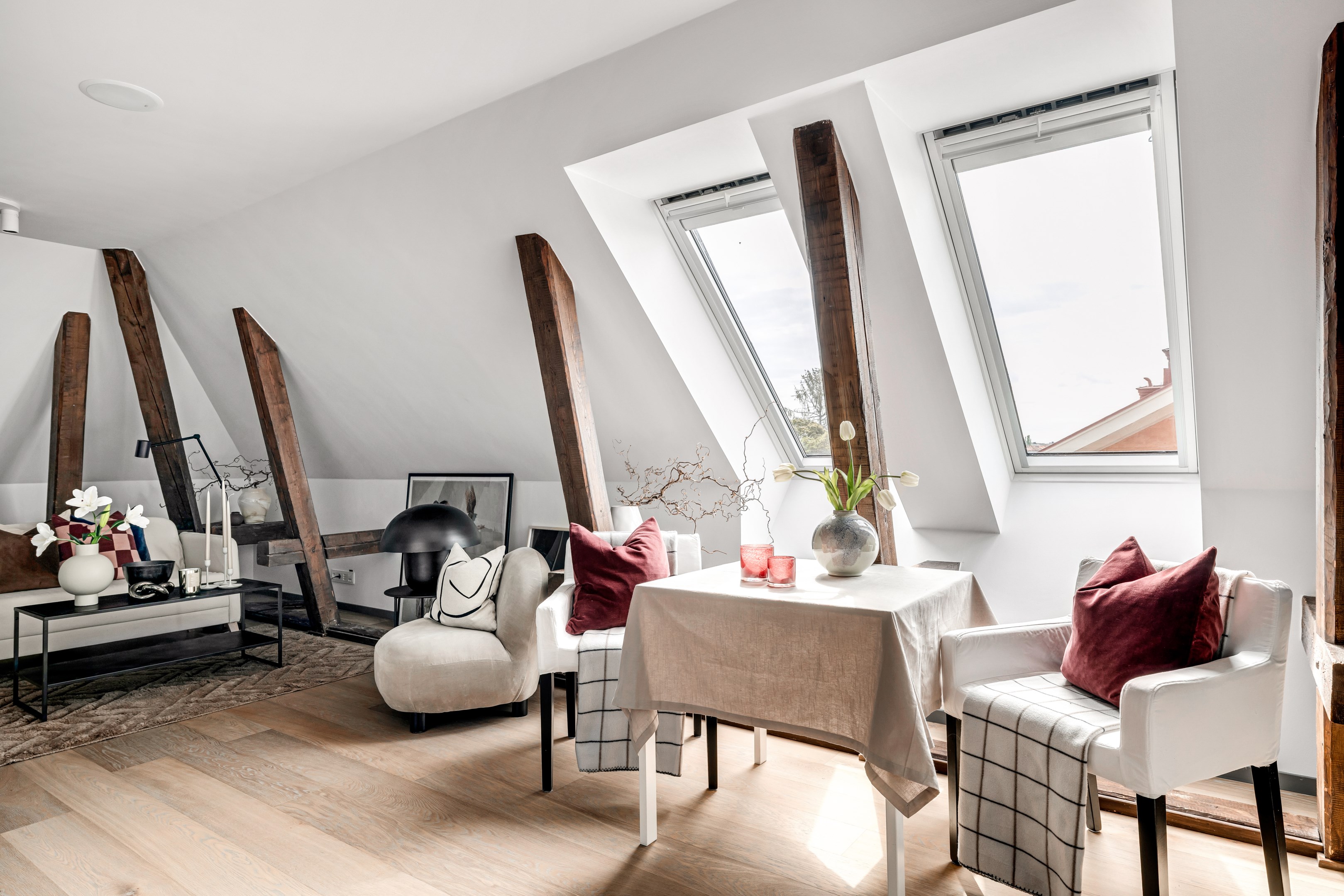 Bostadsbild från Gluntens gränd 1, Kommande i Främre Luthagen, Uppsala