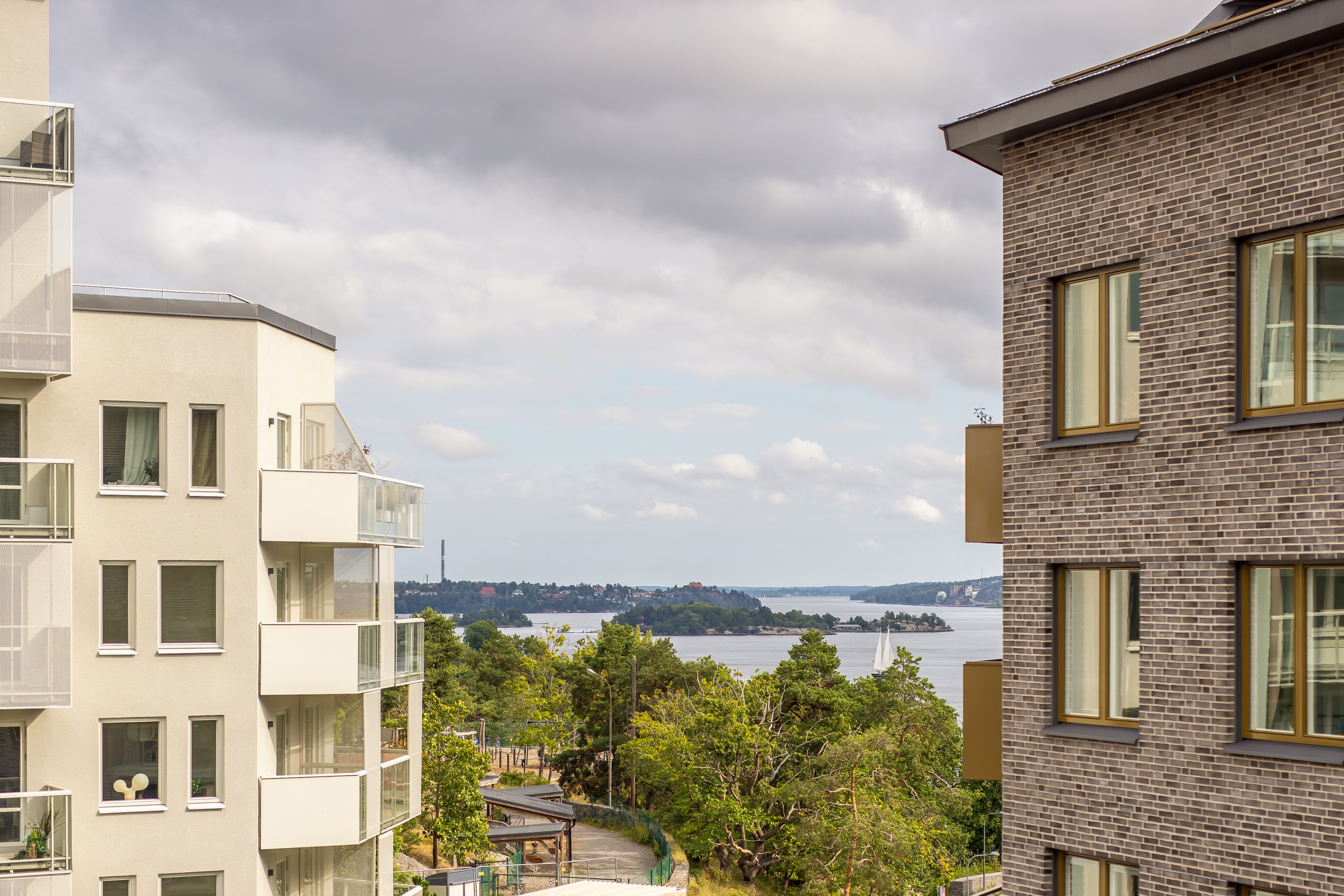Bostadsbild från Kvarnholmsvägen 100, Kommande i Kvarnholmen, Nacka
