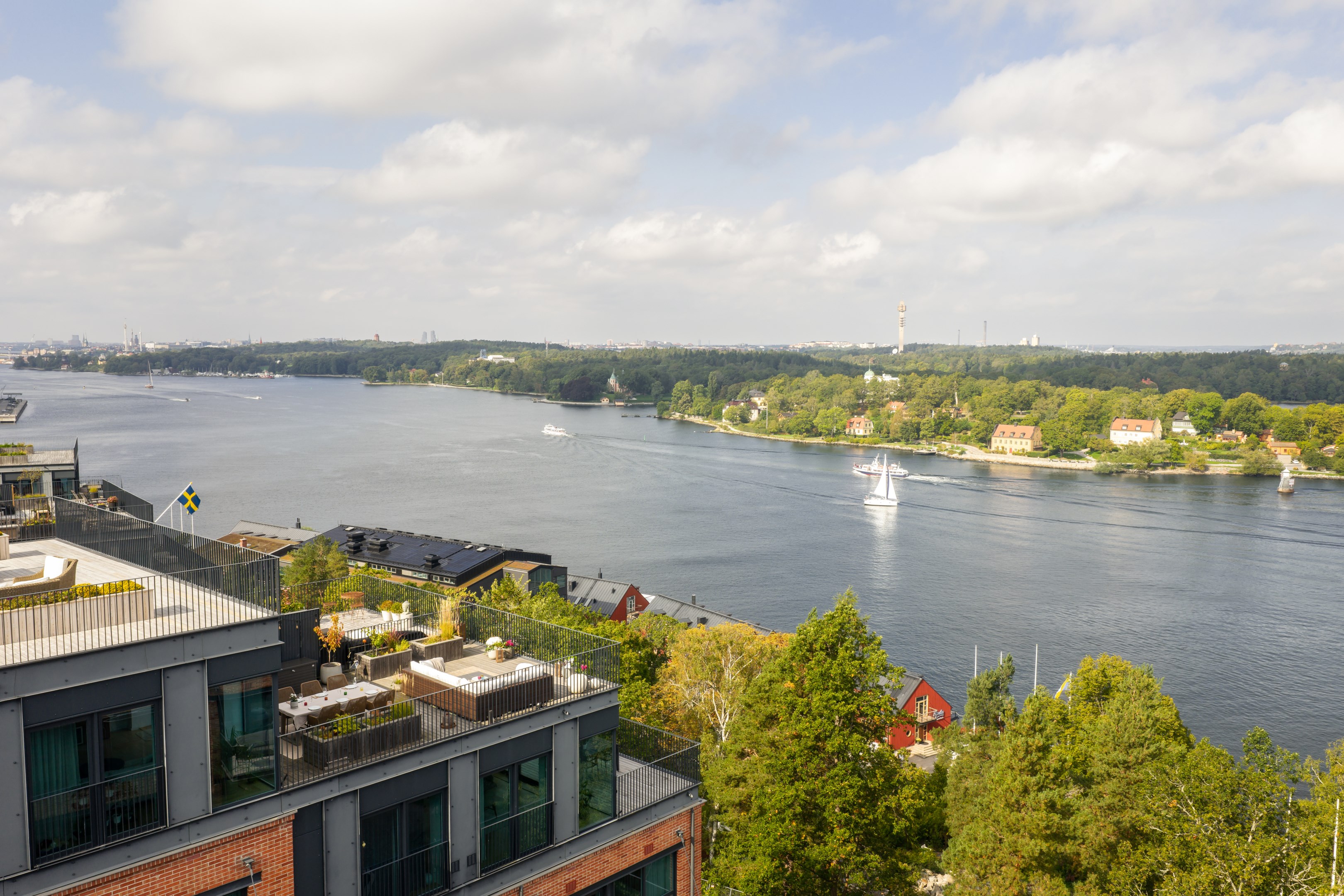 Bostadsbild från Fabrikörvägen 4A, 7,5 tr, Såld i Nacka Strand, Nacka