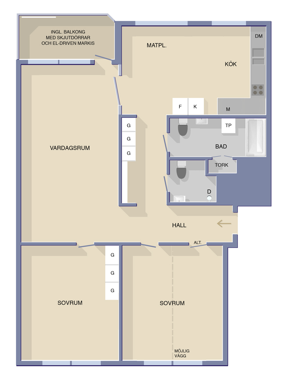 Alternativ planskiss