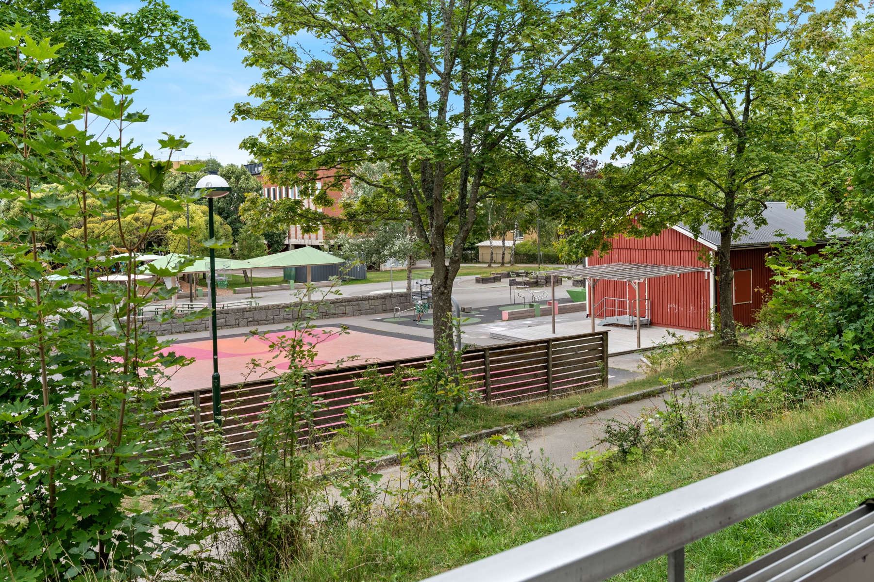 Utsikt från balkong