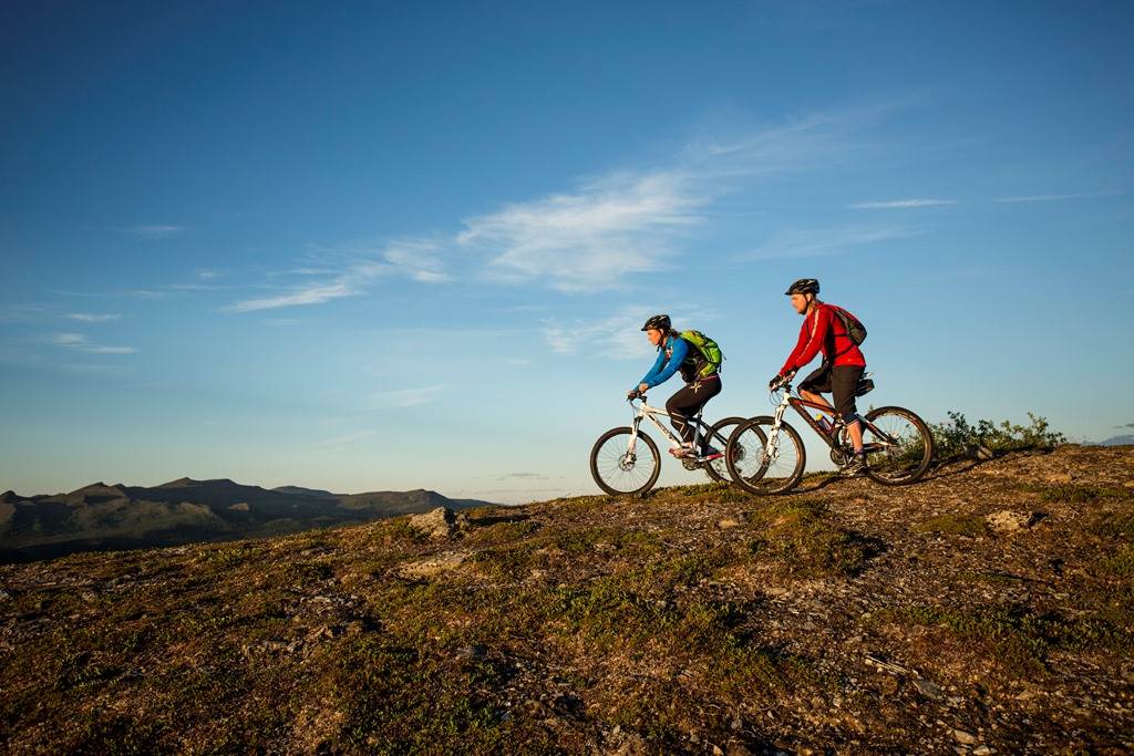 Tillgång till 45 mil cykelleder.