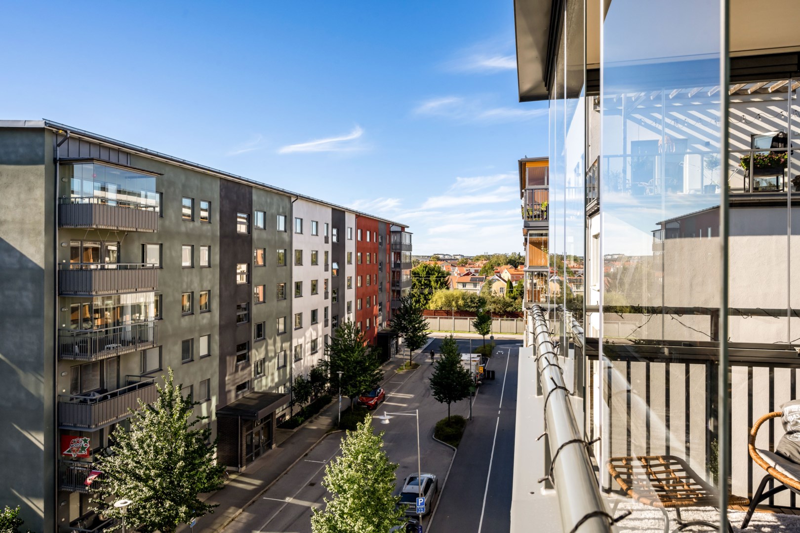 Bostadsbild från Portalgatan 90, Kommande i Kapellgärdet, Uppsala