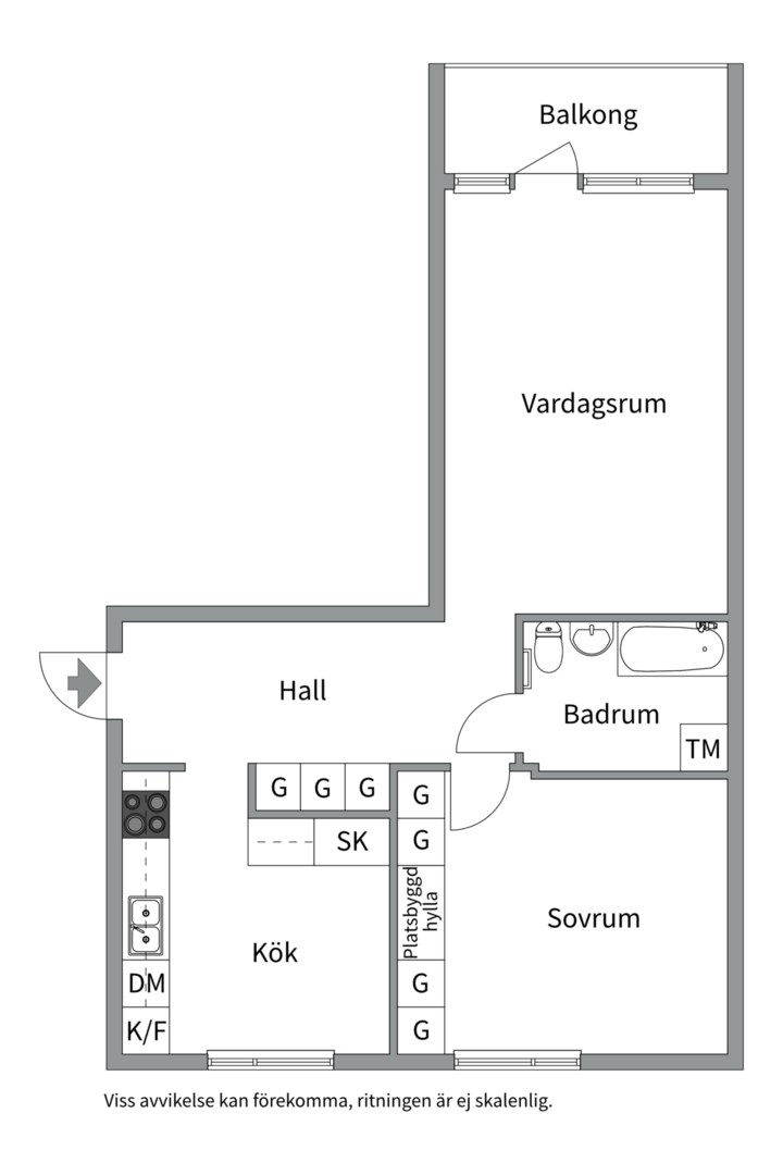Planlösning från Meitens Väg 3, 2tr, Såld i Gustavsberg - Lugnet/Björnkärret, Värmdö