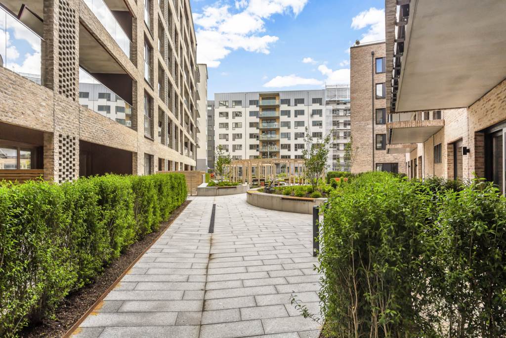 Bostadsbild från Orgelgatan 7, Kommande i Kapellgärdet, Uppsala