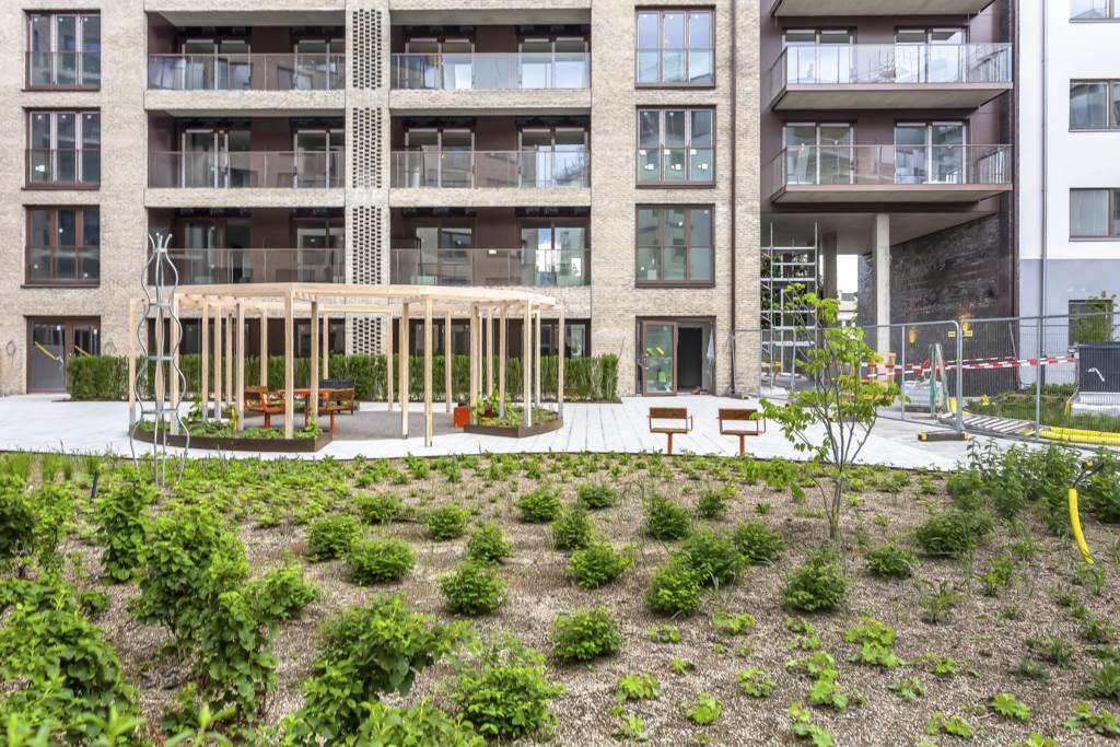 Bostadsbild från Orgelgatan 7, Kommande i Kapellgärdet, Uppsala