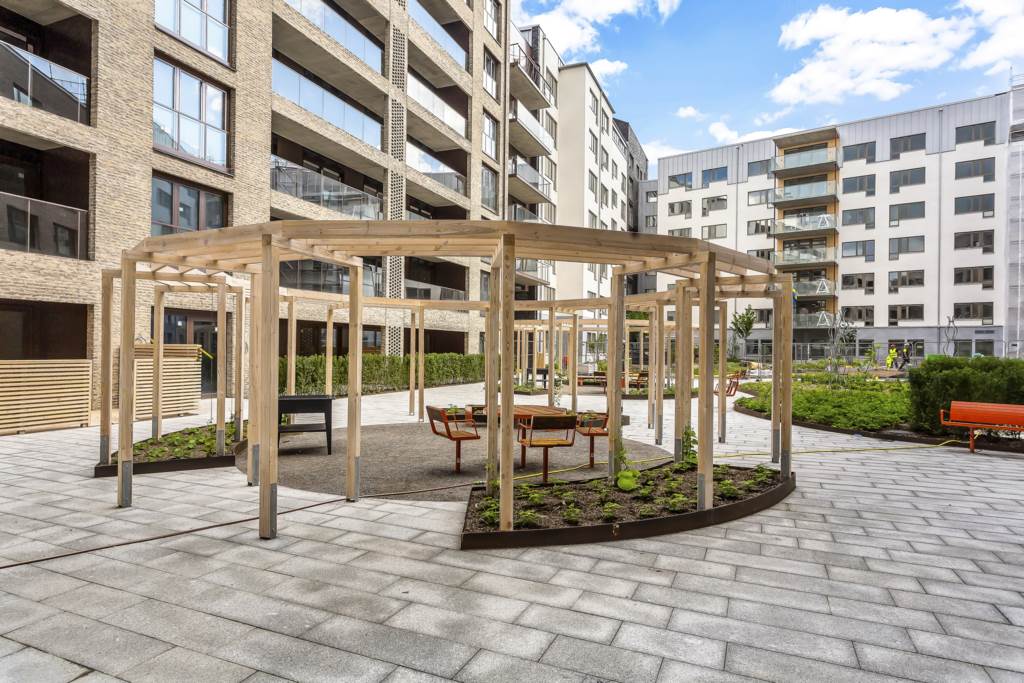 Bostadsbild från Orgelgatan 7, Kommande i Kapellgärdet, Uppsala