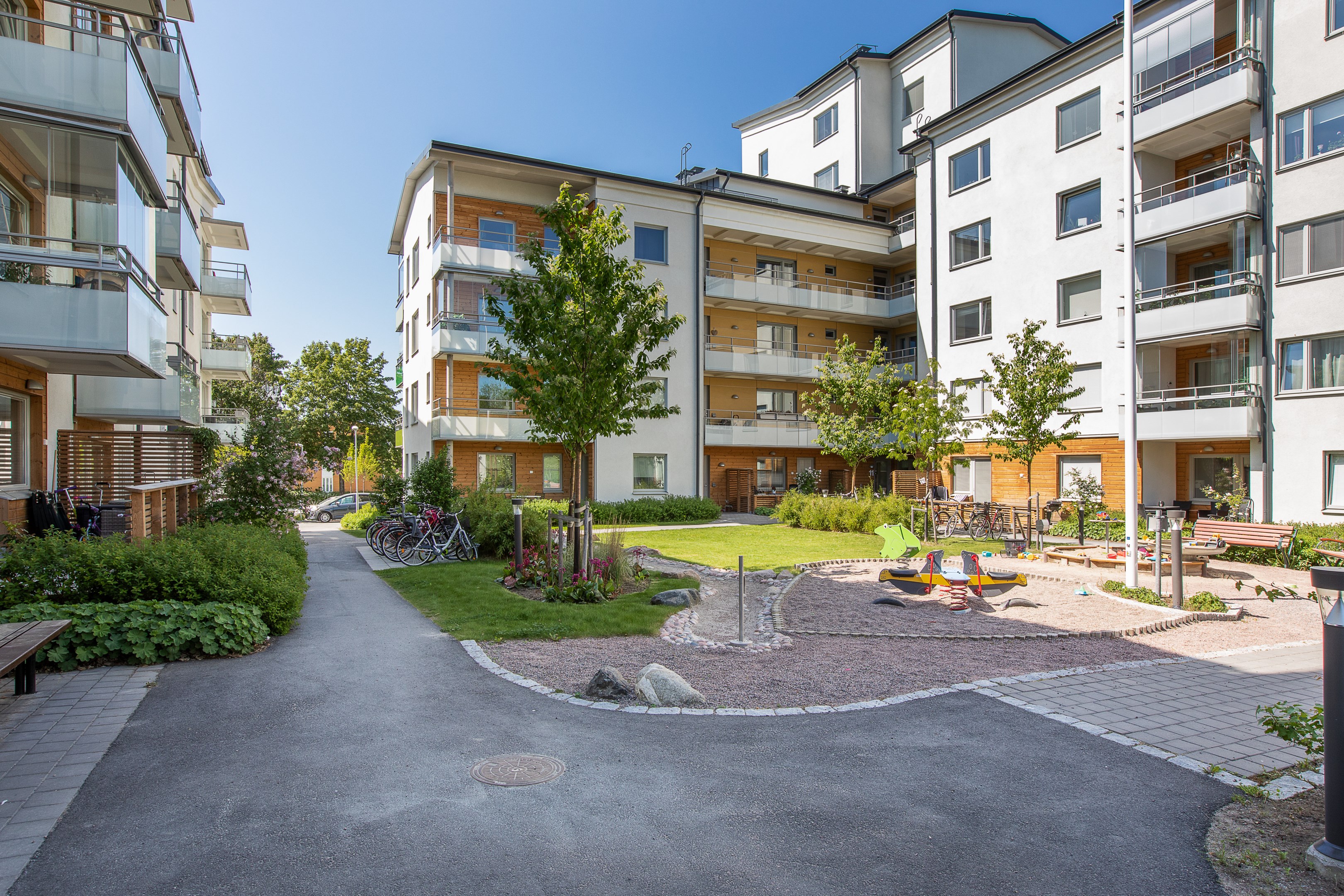 Bostadsbild från Solskensgatan 7, Kommande i Gränby, Uppsala