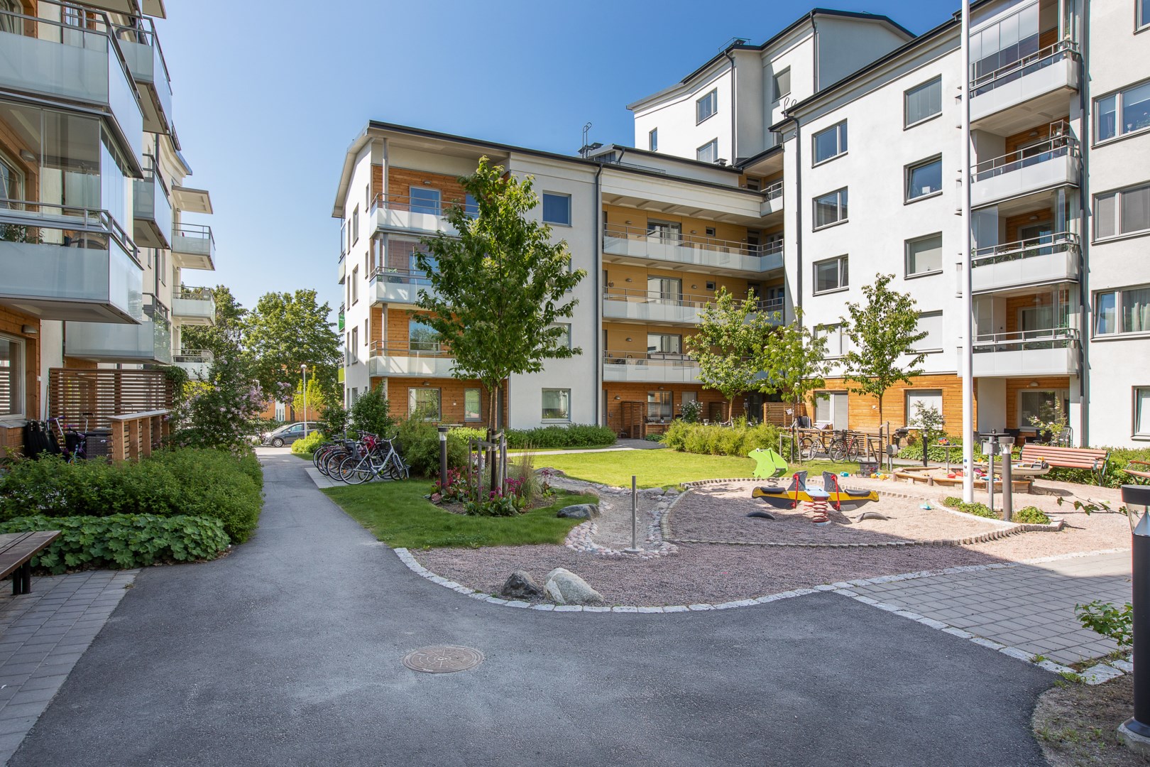 Bostadsbild från Solskensgatan 7, Kommande i Gränby, Uppsala