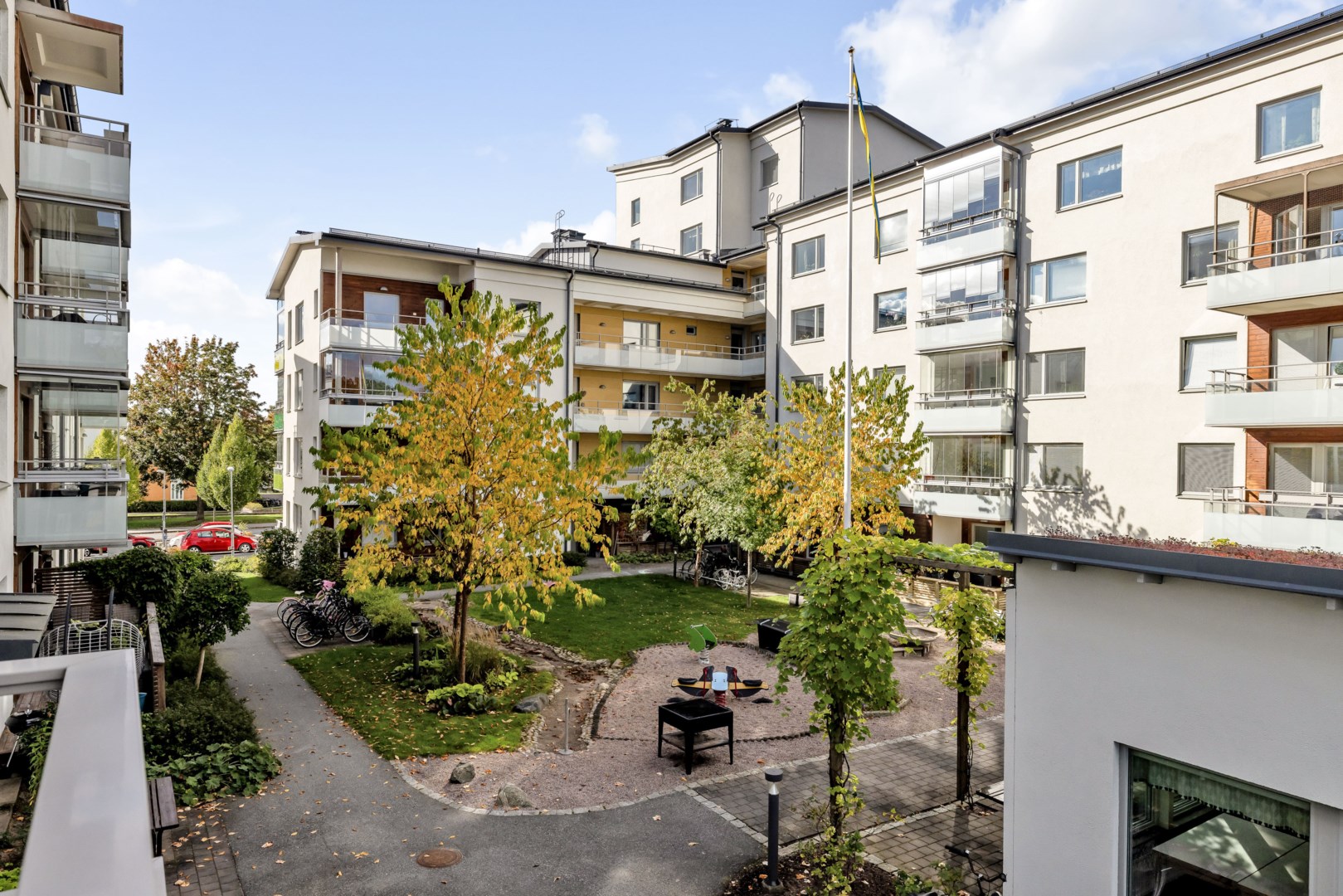 Bostadsbild från Solskensgatan 7, Kommande i Gränby, Uppsala