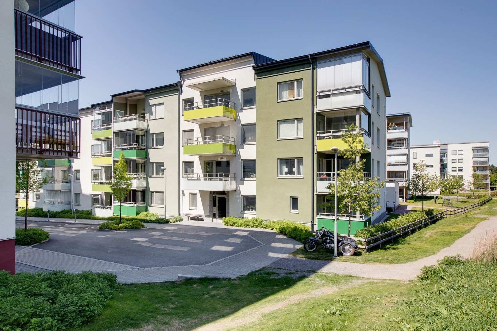 Bostadsbild från Solskensgatan 7, Kommande i Gränby, Uppsala