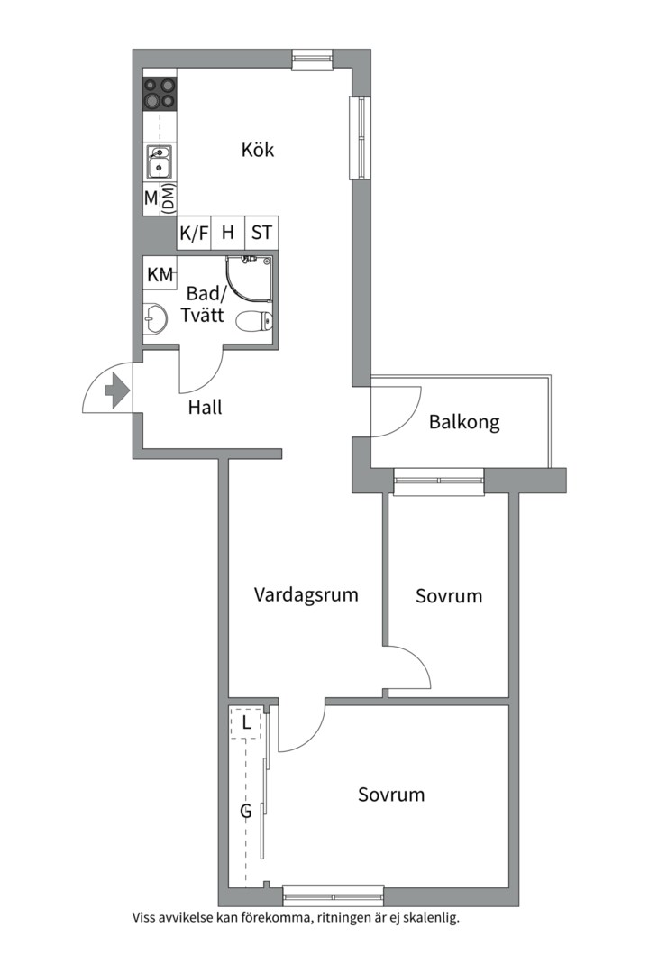 Planlösning från Stig Lindbergs gata 8, Såld i Porslinskvarteren, Värmdö