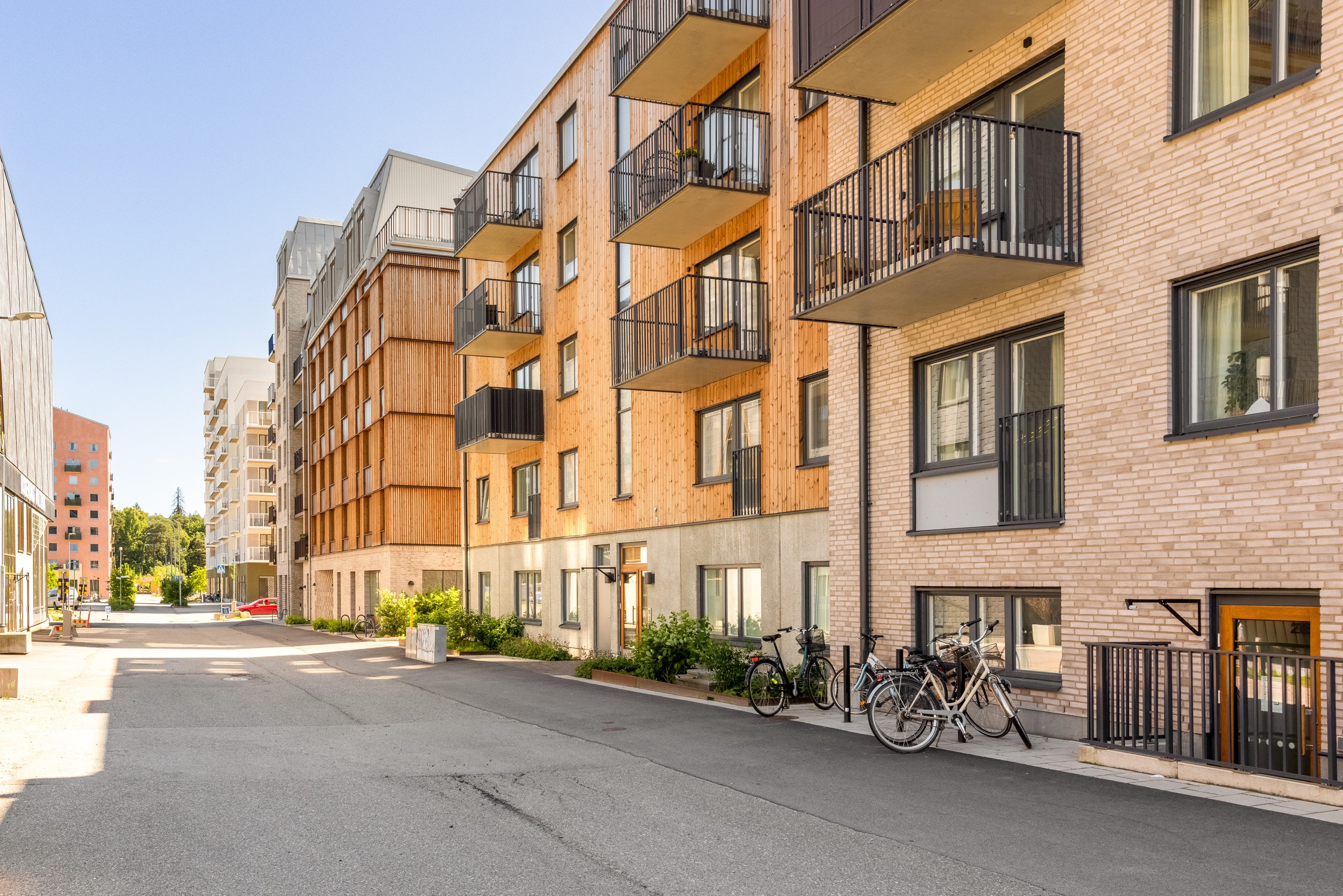Bostadsbild från Lydia Wahlströms gata 24, Kommande i Rosendal, Uppsala