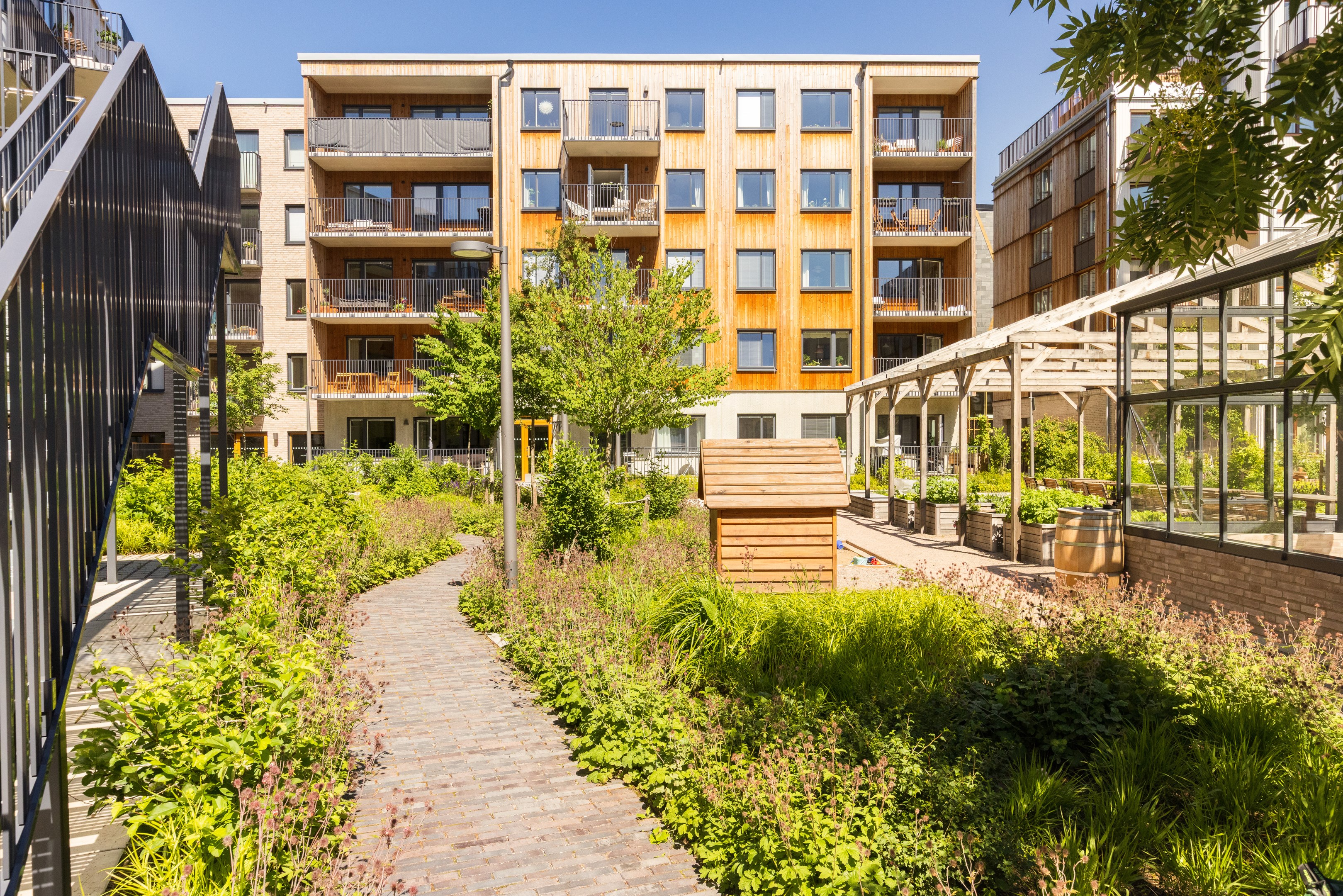 Bostadsbild från Lydia Wahlströms gata 24, Kommande i Rosendal, Uppsala