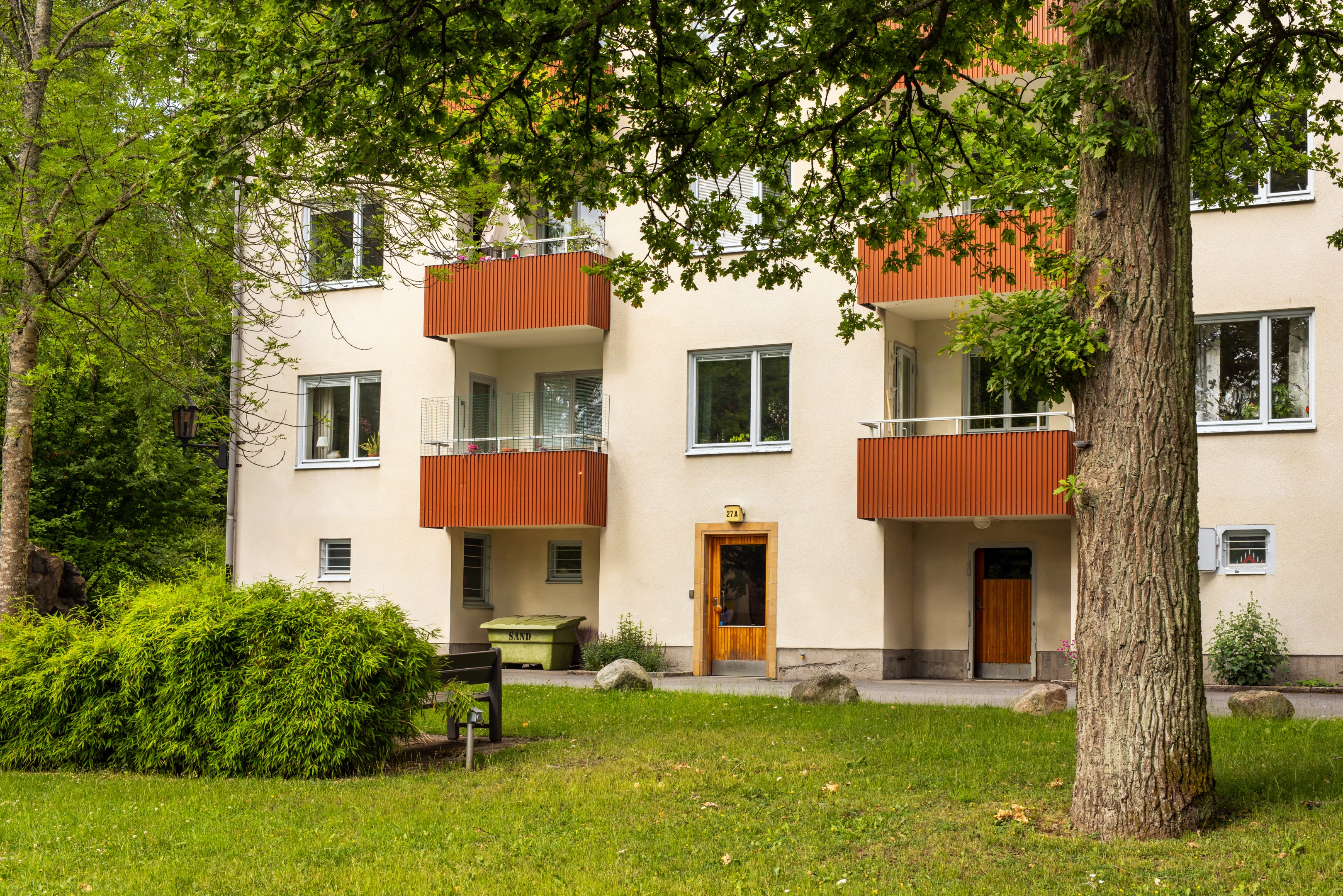 Bostadsbild från Ugglevägen 27A, Kommande i Saltängen, Nacka