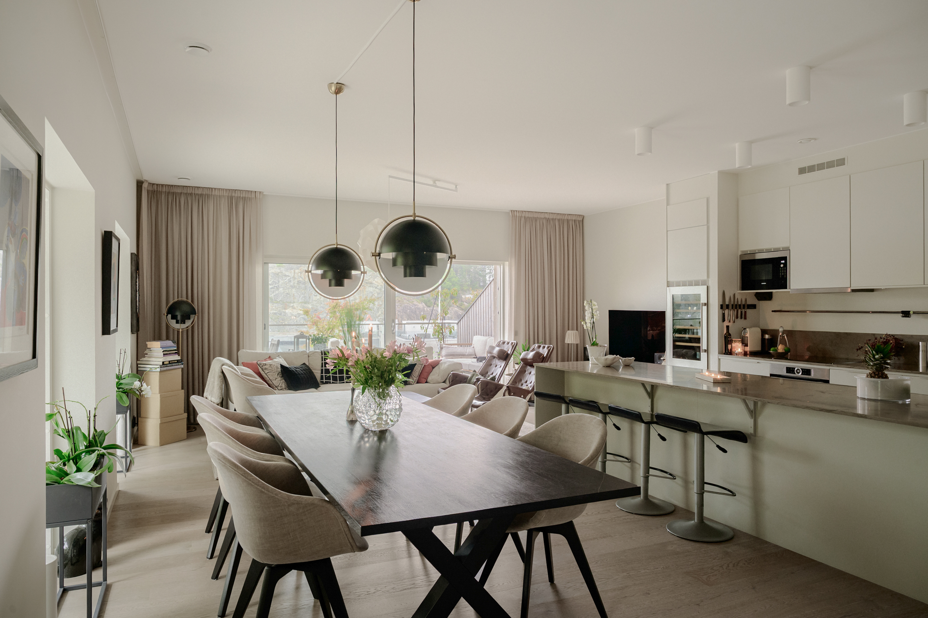 Bostadsbild från Marinstadsvägen 7, Kommande i Marinstaden, Nacka