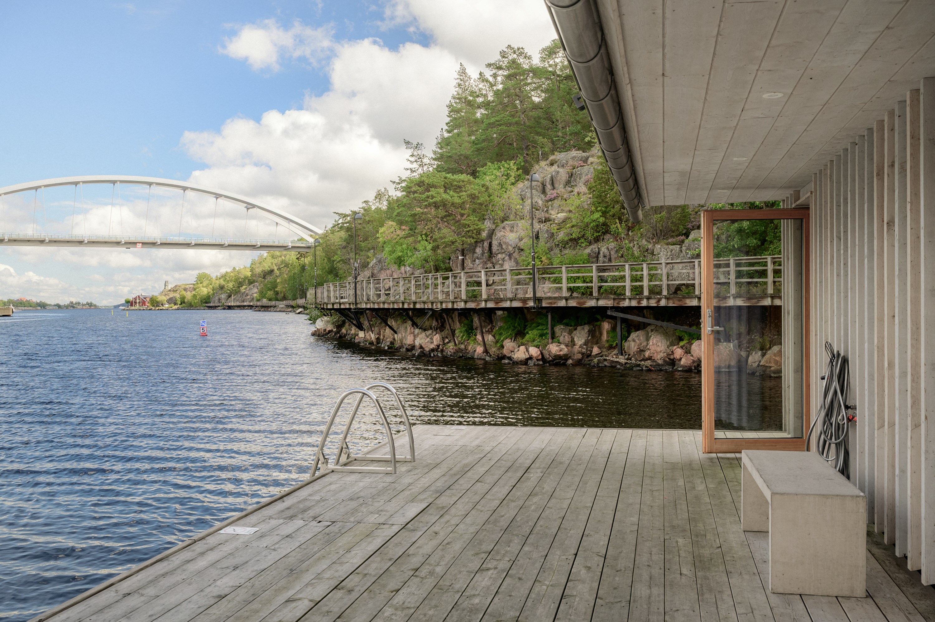Bostadsbild från Marinstadsvägen 7, Kommande i Marinstaden, Nacka