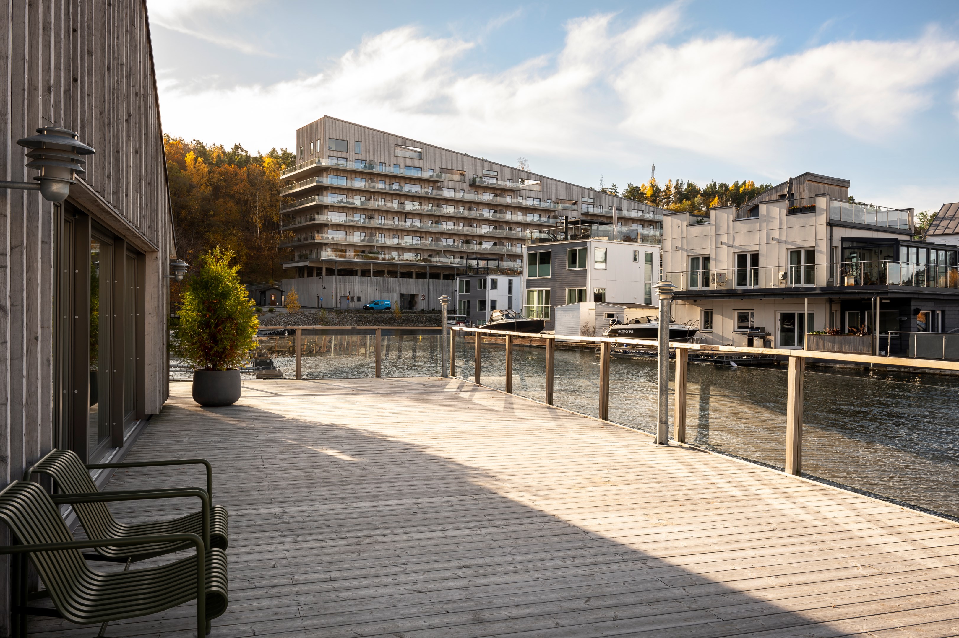 Bostadsbild från Marinstadsvägen 7, Kommande i Marinstaden, Nacka