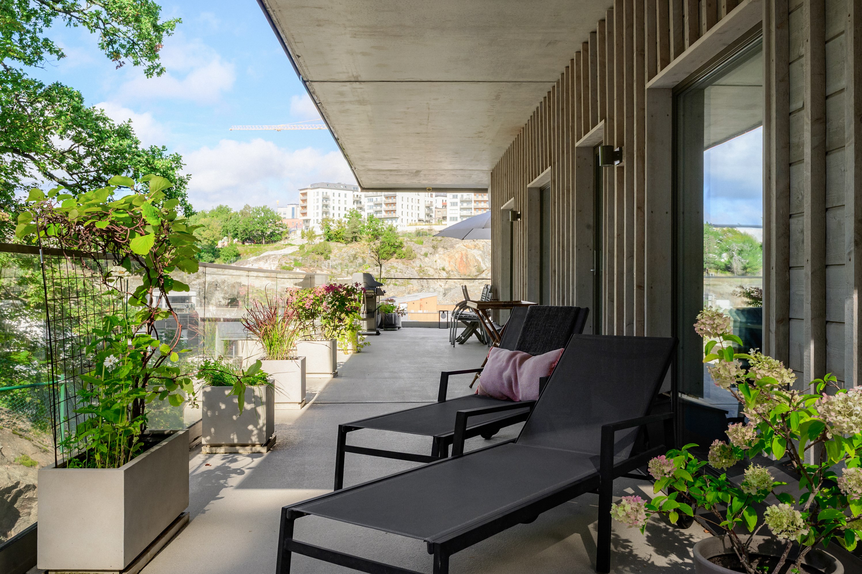 Bostadsbild från Marinstadsvägen 7, Kommande i Marinstaden, Nacka