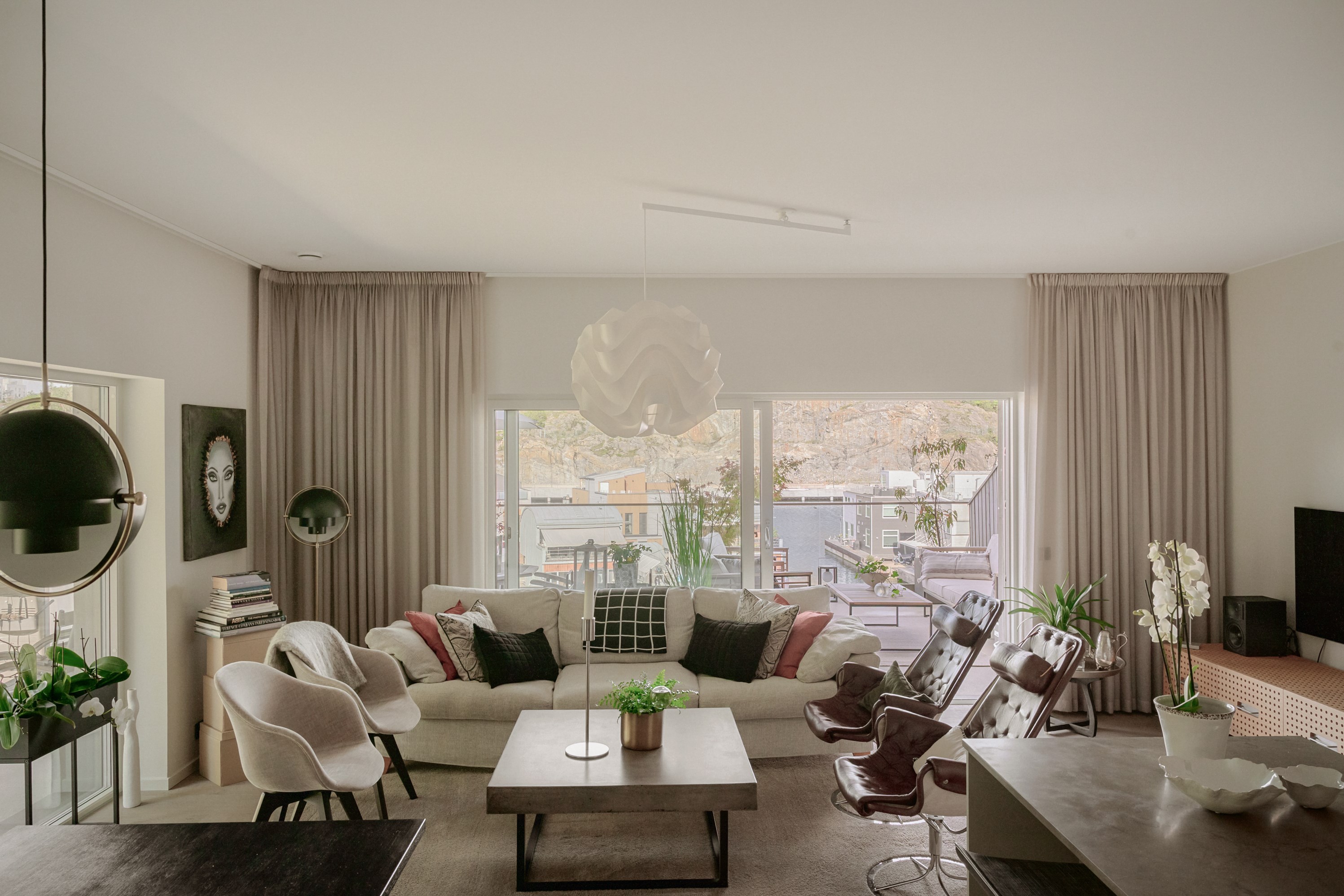 Bostadsbild från Marinstadsvägen 7, Kommande i Marinstaden, Nacka