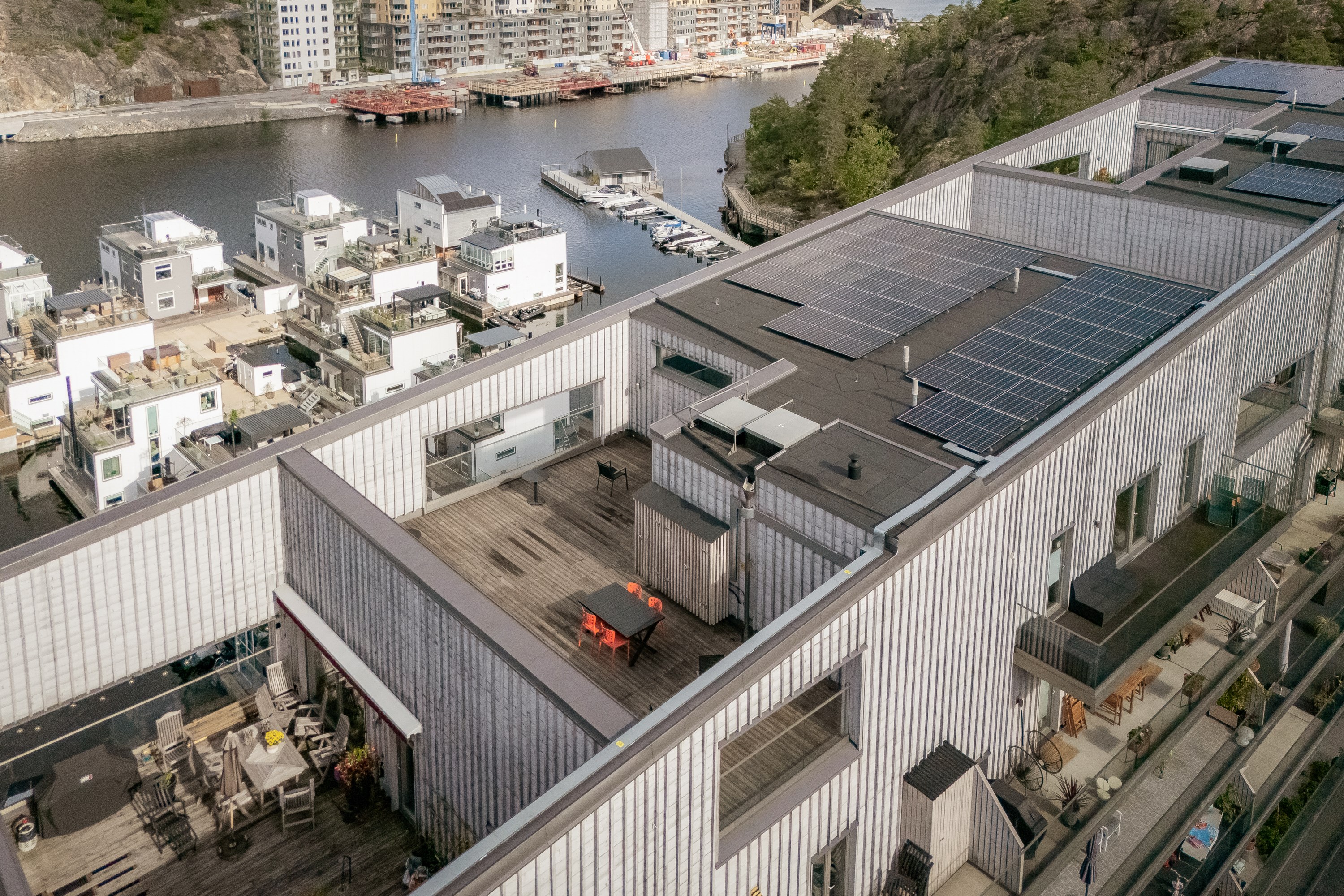 Bostadsbild från Marinstadsvägen 7, Kommande i Marinstaden, Nacka