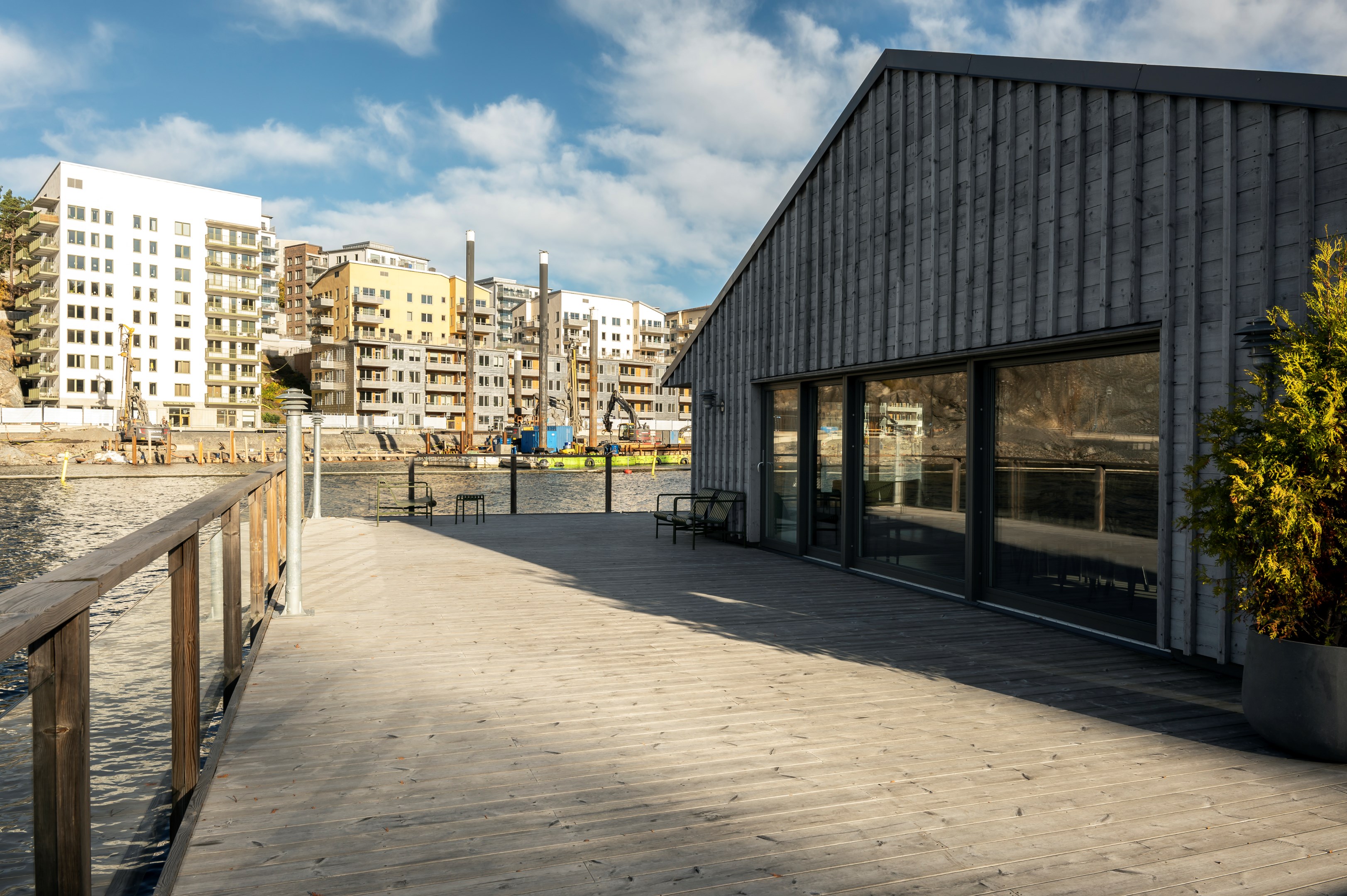 Bostadsbild från Marinstadsvägen 7, Kommande i Marinstaden, Nacka