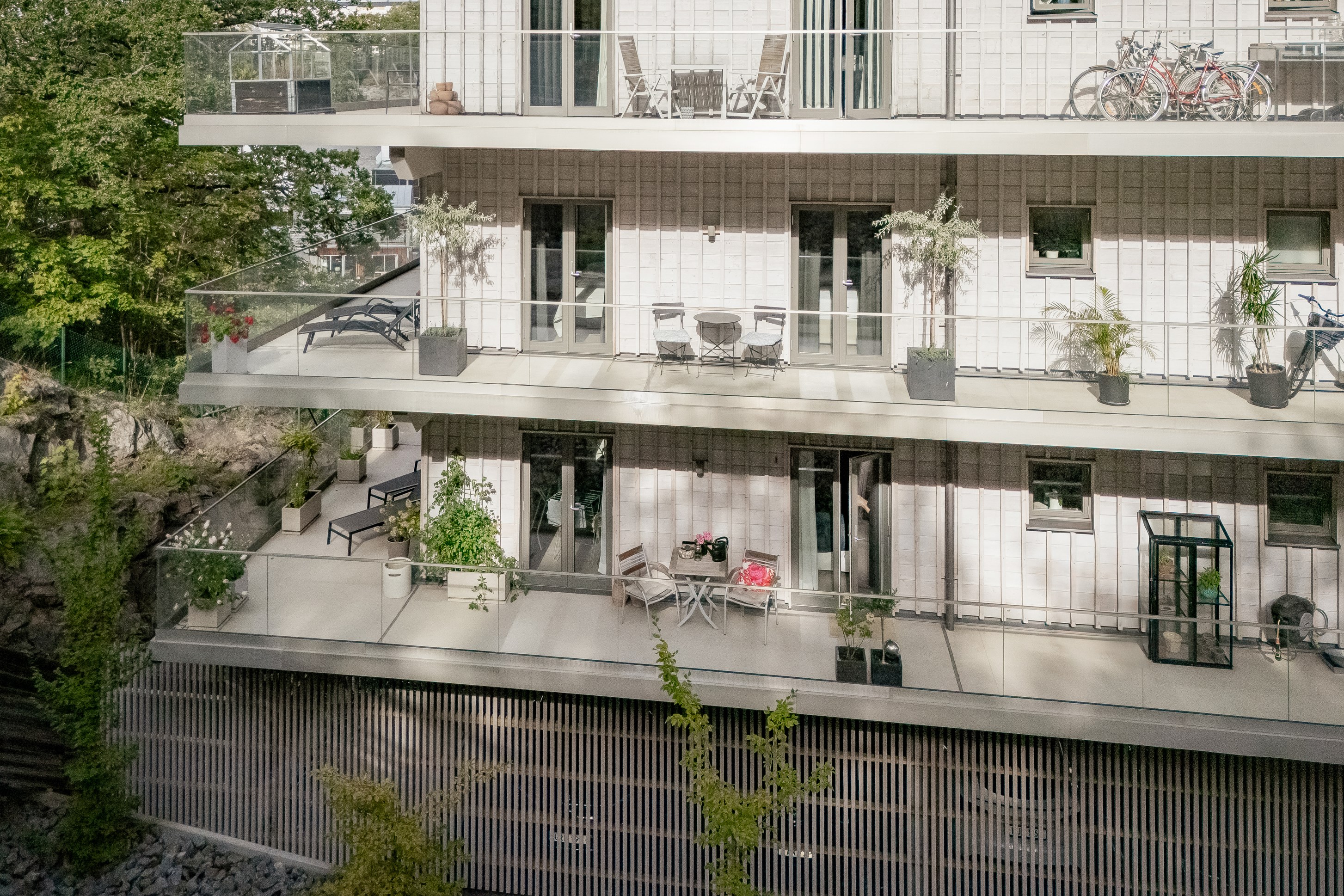 Bostadsbild från Marinstadsvägen 7, Kommande i Marinstaden, Nacka