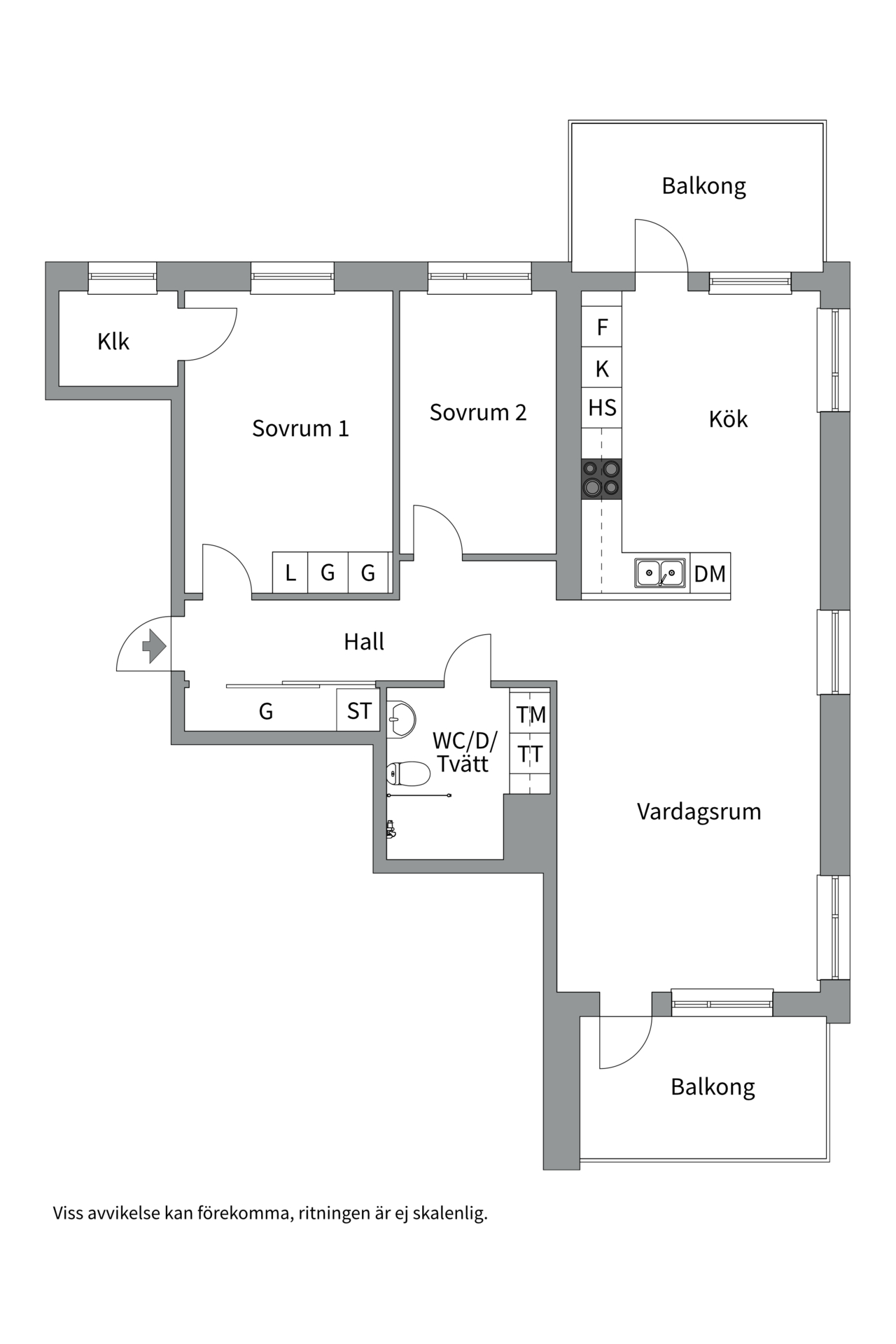 Bostadsbild från Terrilörsgatan 5, Till salu i Östhammar, Östhammar