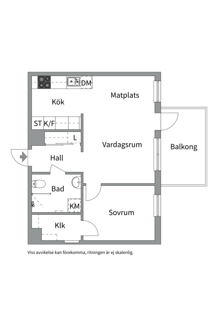 Planlösning från Tullgarnsgatan 20, Till salu i Kungsängen, Uppsala