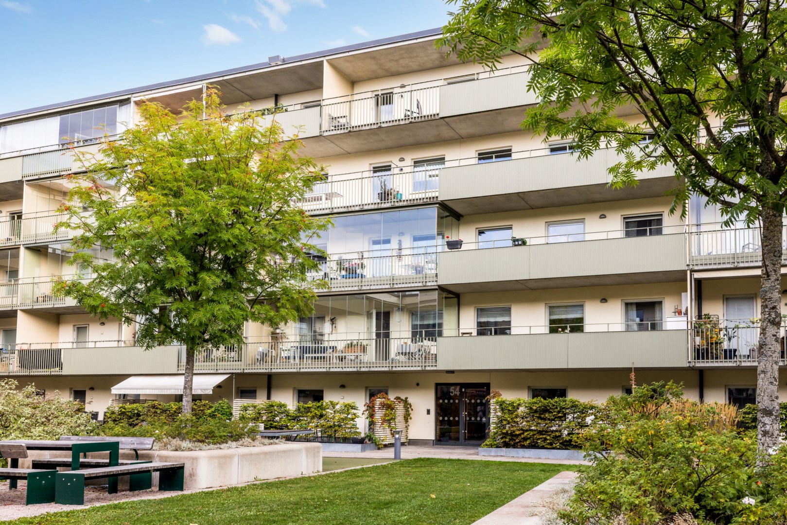 Bostadsbild från Portalgatan 54, Kommande i Kapellgärdet, Uppsala